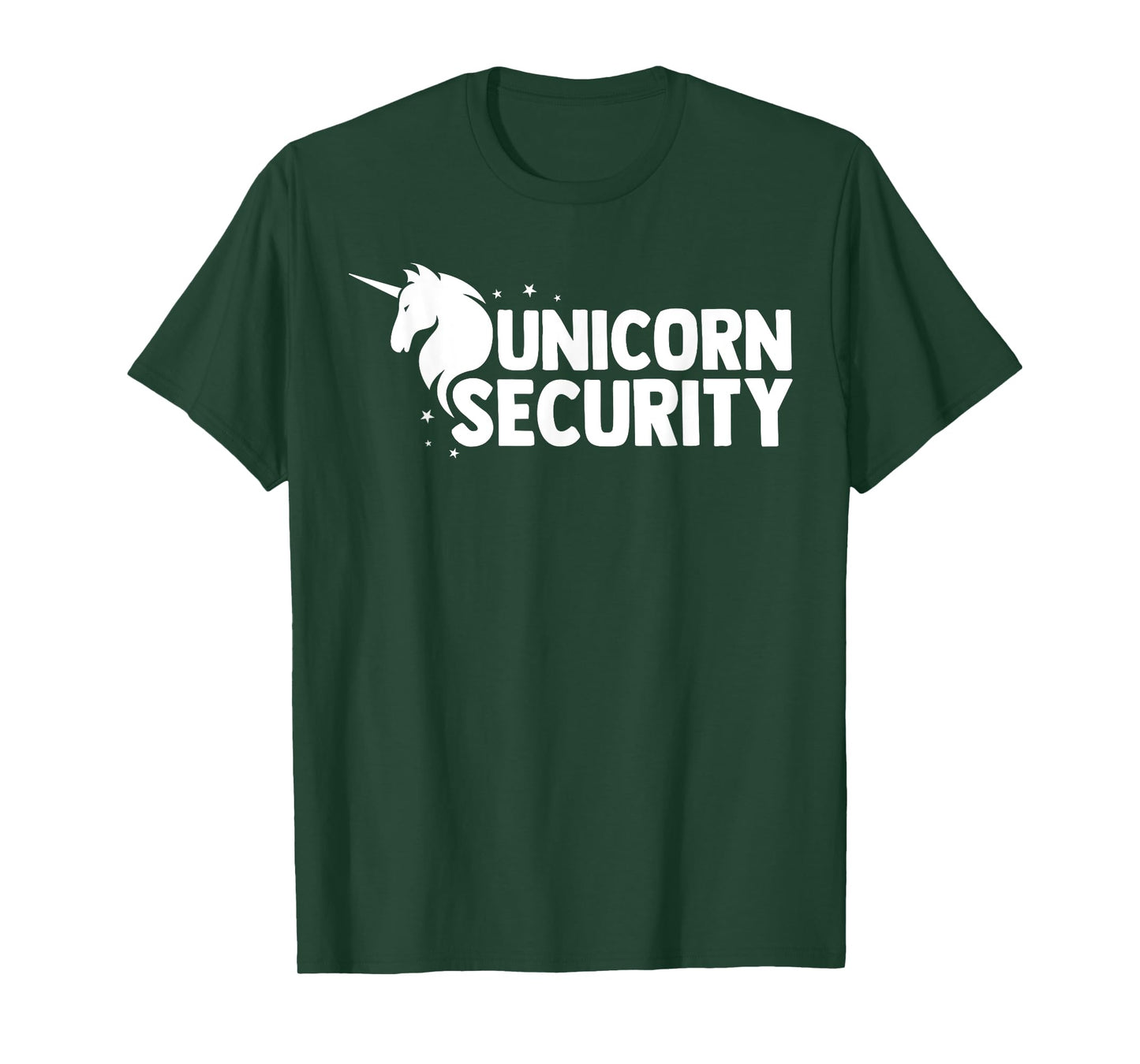 Unicorn Security Squad Symbol Tee Funny Dad Brother Gift T-Shirt