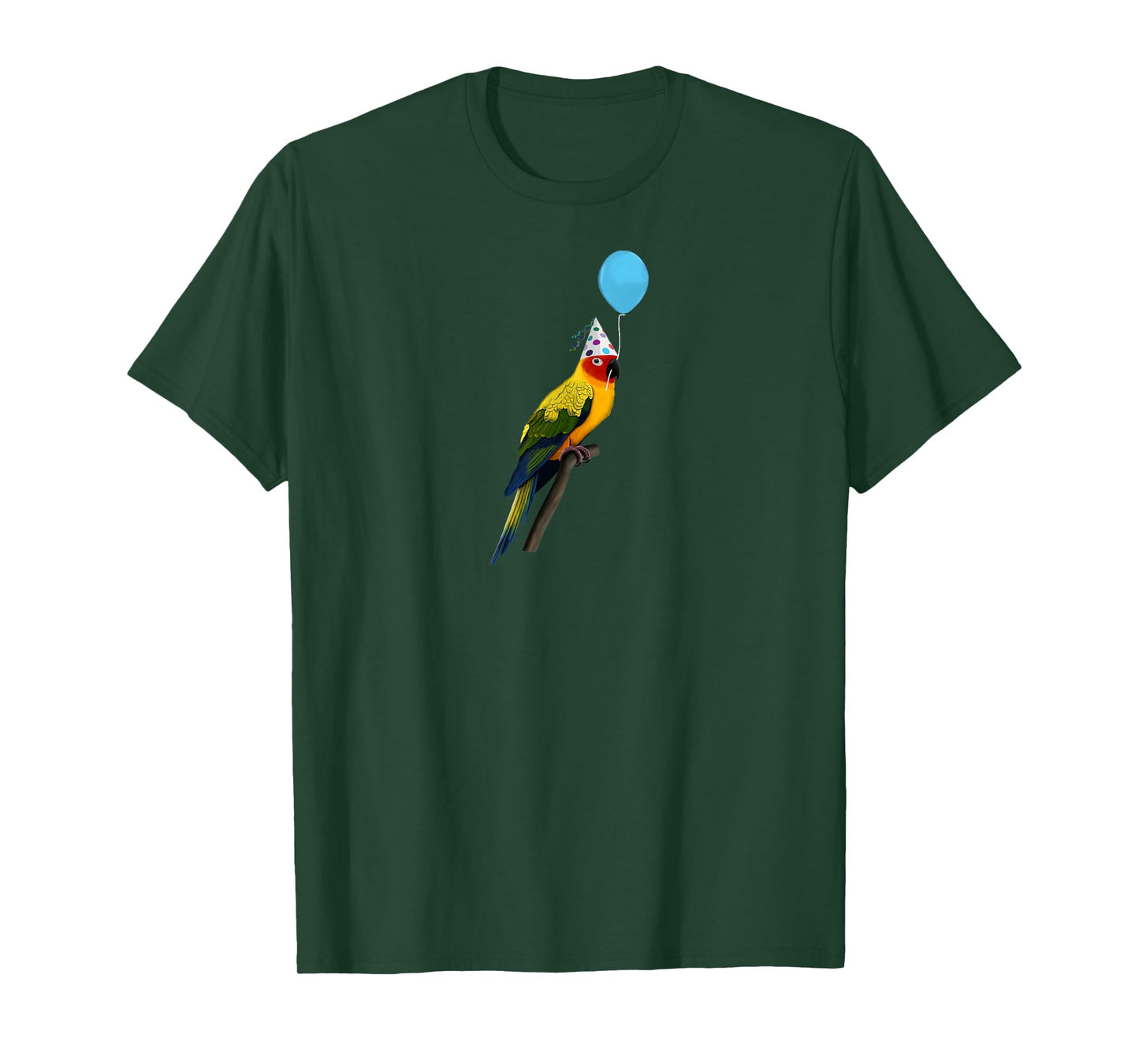 Sun Conure Bird Party Birdwatcher Animal Biologist T-Shirt