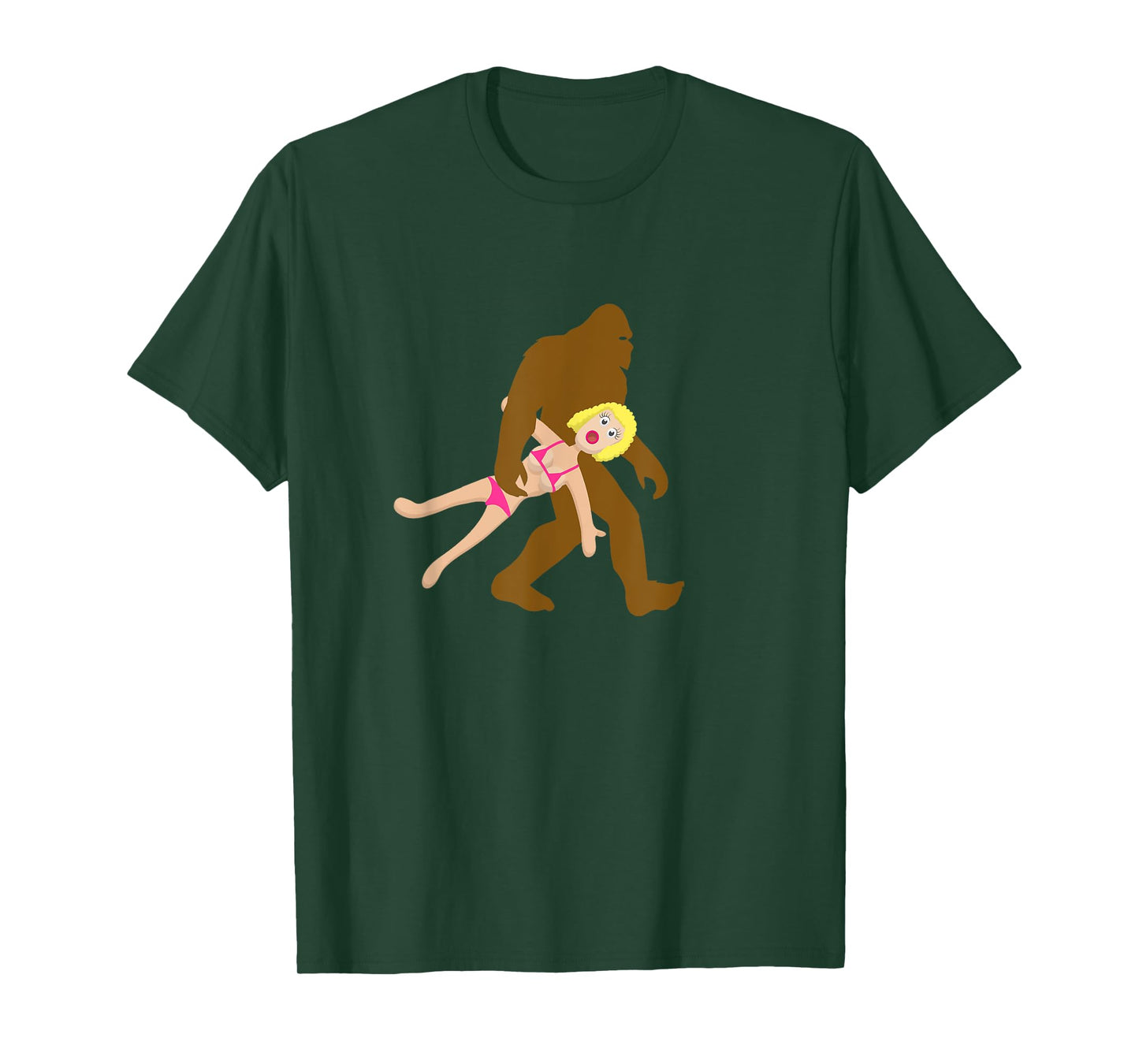 Cute Funny Sasquatch Gift | BIGFOOT BLOW UP SEX DOLL SHIRT T-Shirt