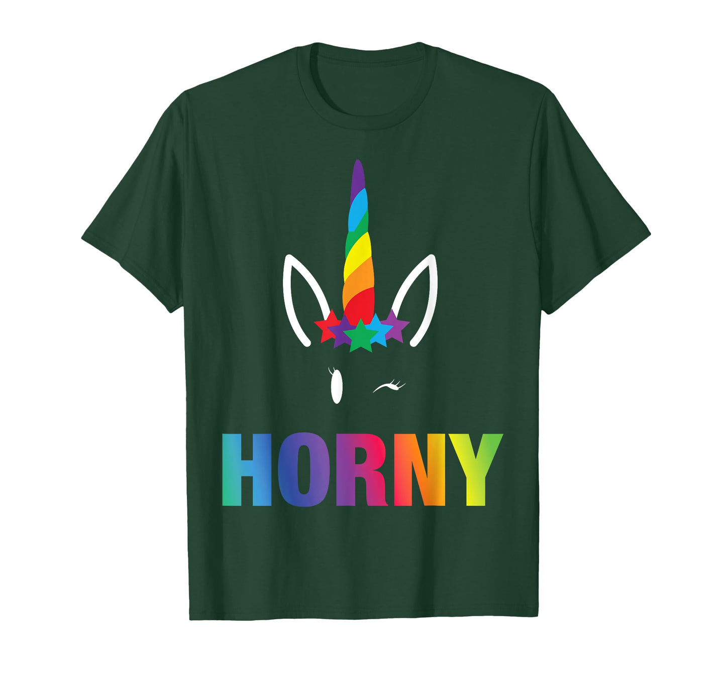 LGBT Pride Shirt Gay Community Unicorn Rainbow horn Funny T-Shirt