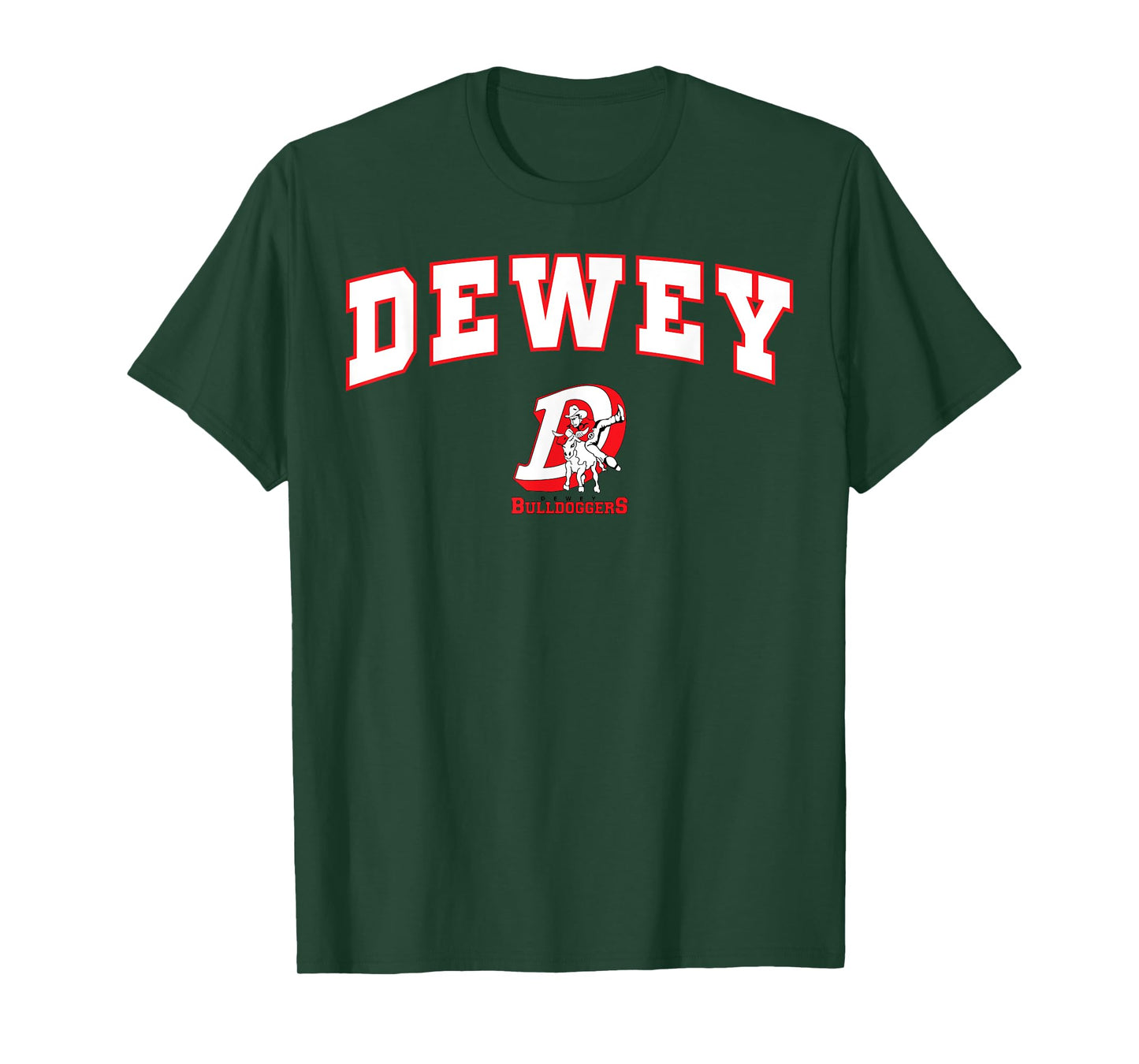 Dewey High School Bulldoggers T-Shirt C2 T-Shirt