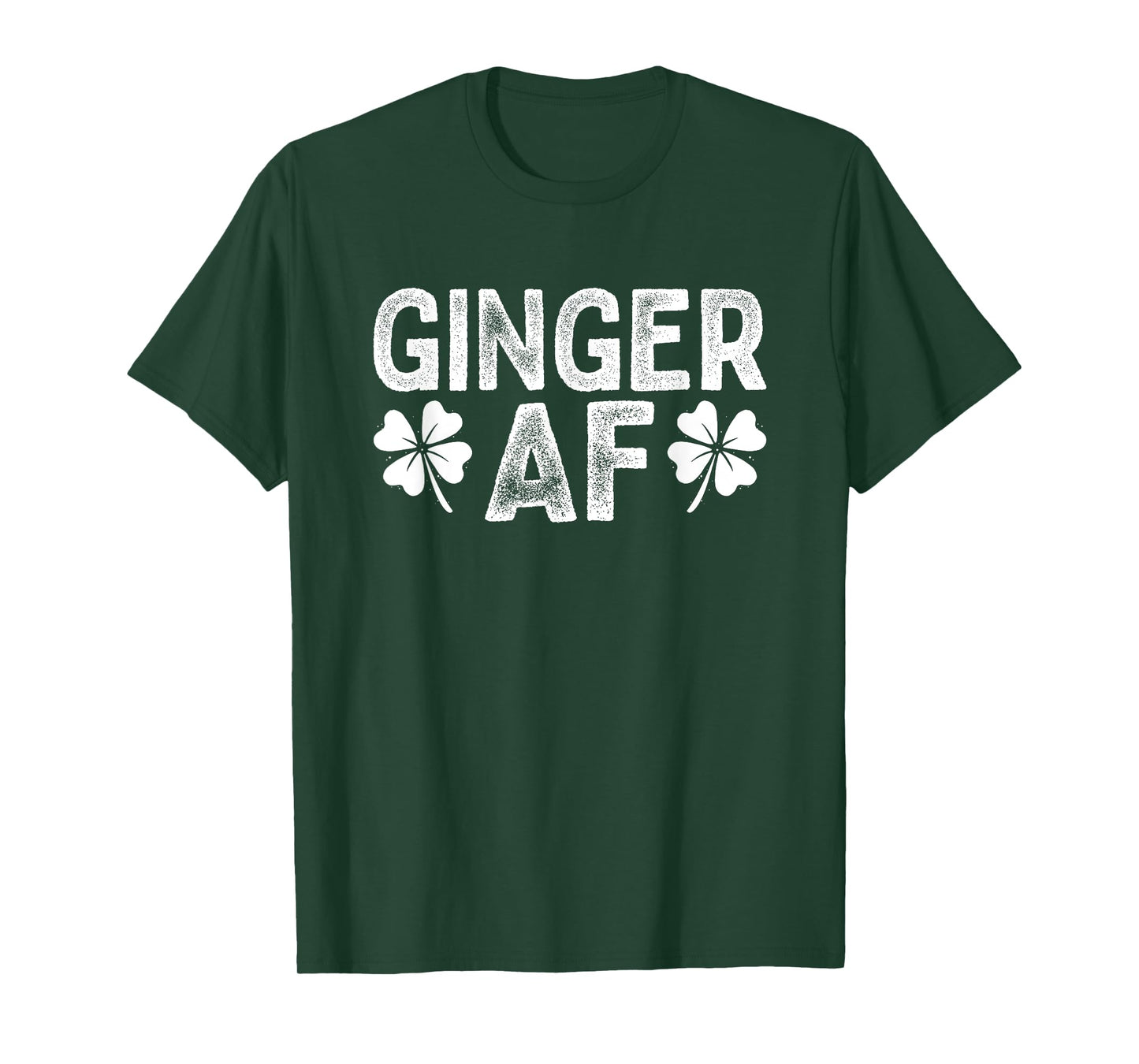 Funny Redhead Irish Ginger AF St Patricks Day Drinking Women T-Shirt