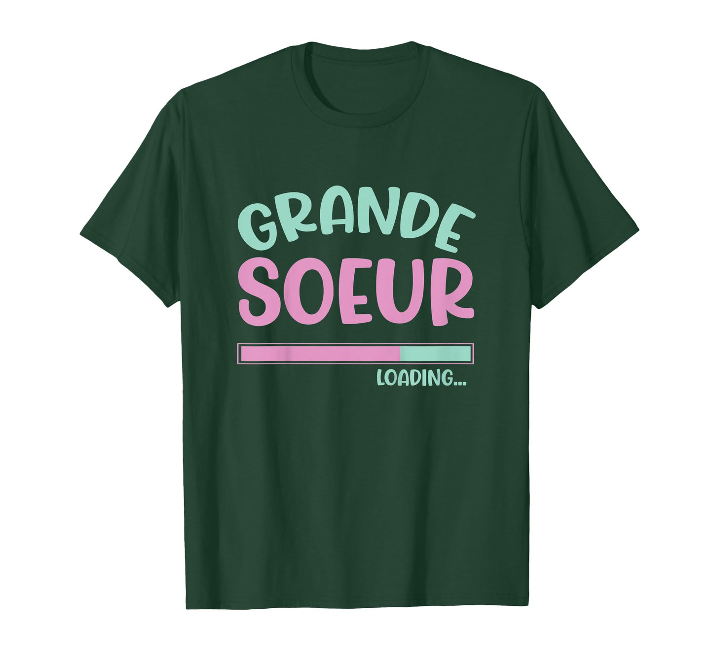 Kids Pregnancy Announcement for Girls Je Vais être une Grande Soeur T-Shirt