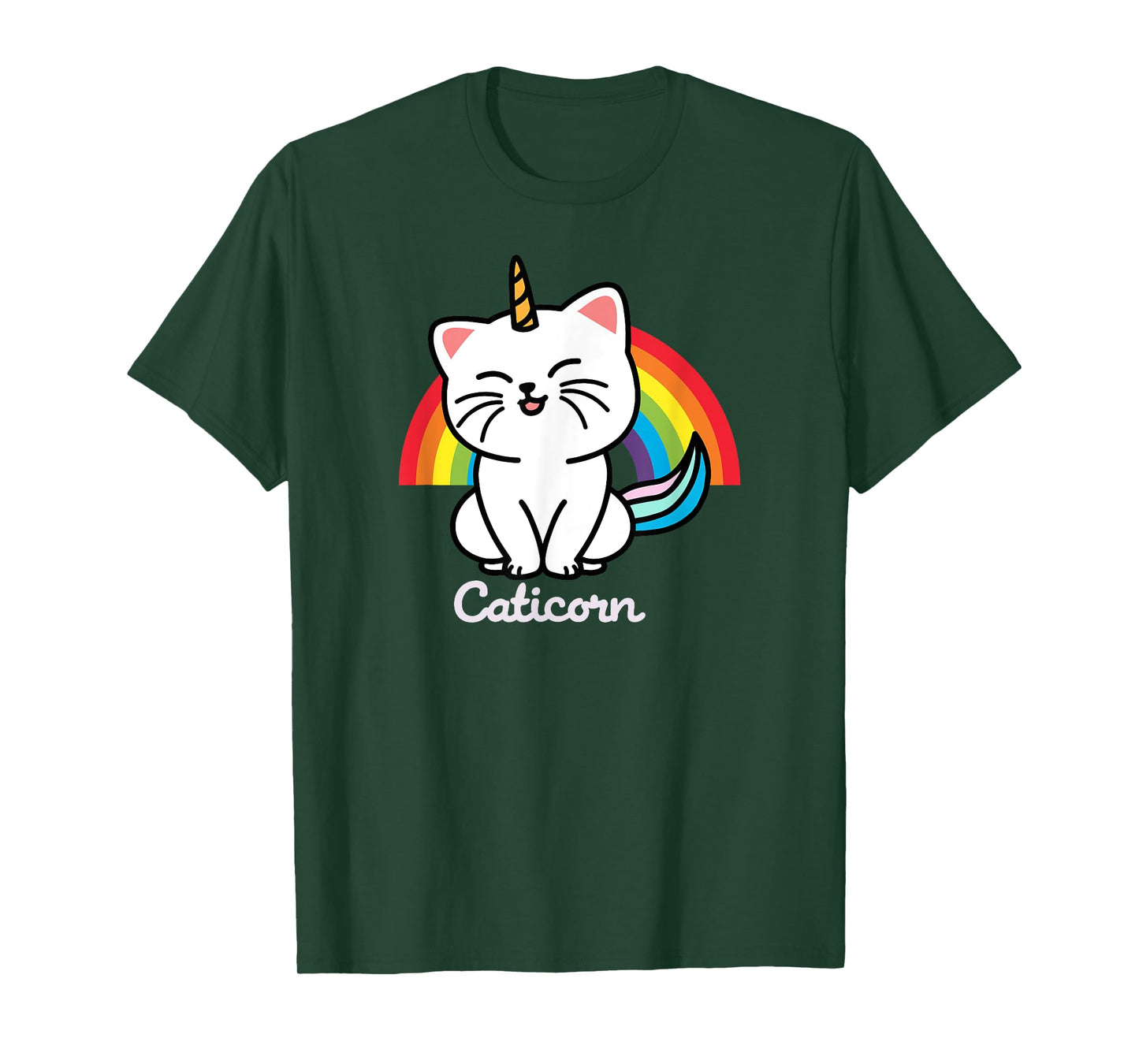 Caticorn | Cat | Unicorn | Rainbow T-Shirt