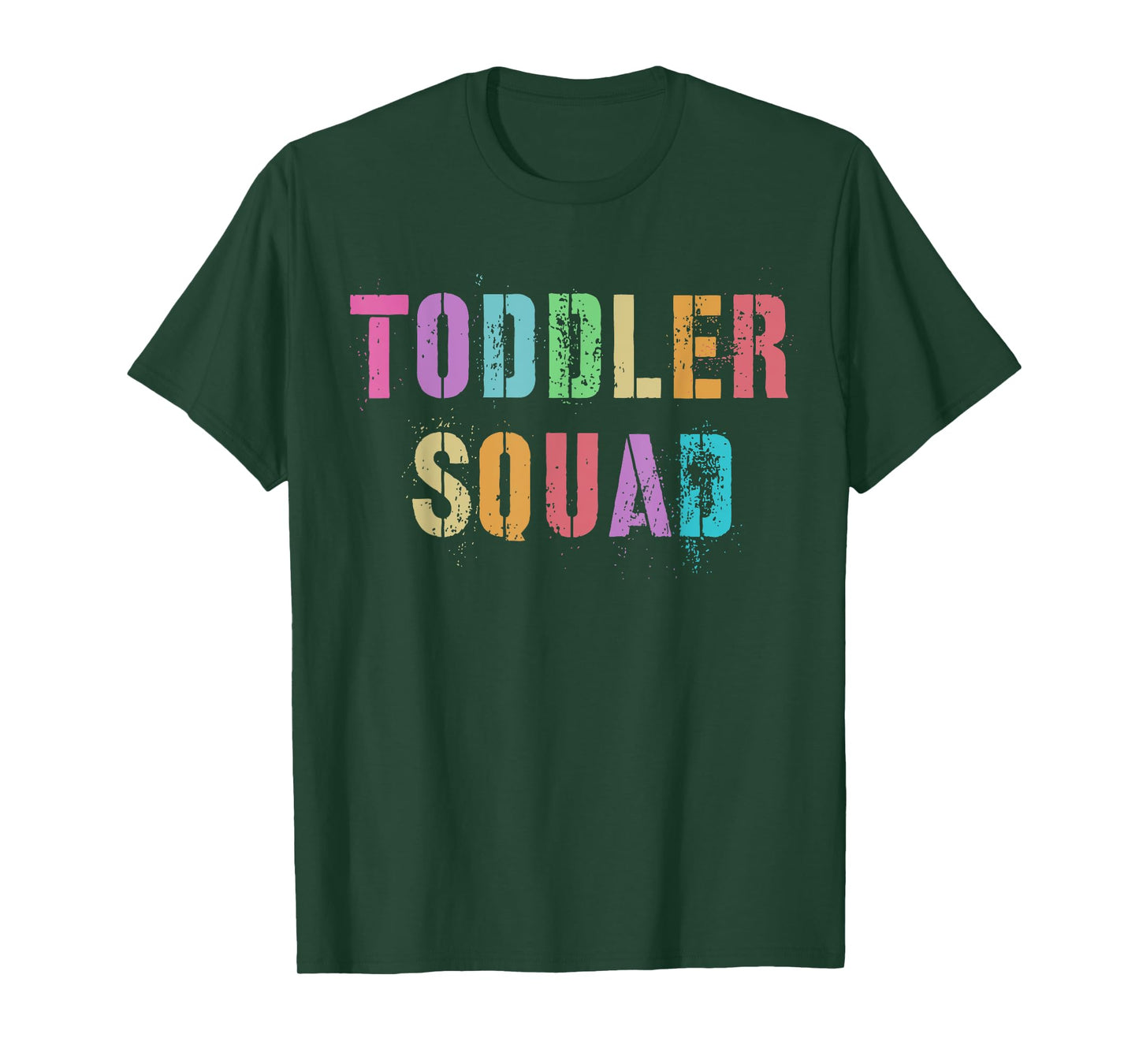 Vintage TODDLER SQUAD Daycare Teacher Nanny Team Babysitting T-Shirt