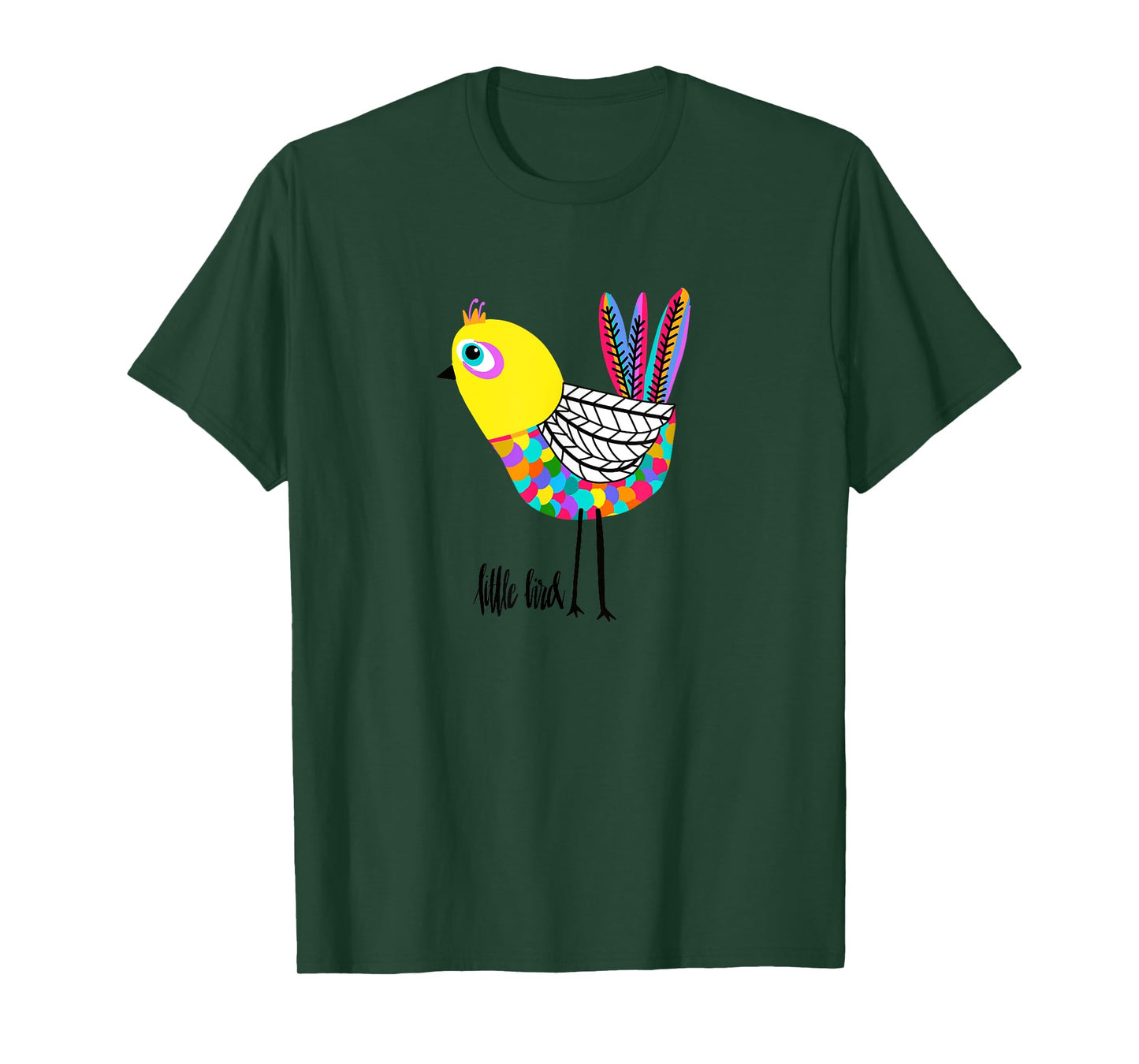 Women and Girls Bird Design is Fun and Cheery Gift Bird Love T-Shirt