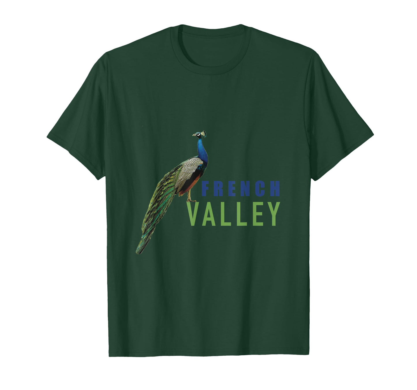 Peacock French Valley T-Shirt