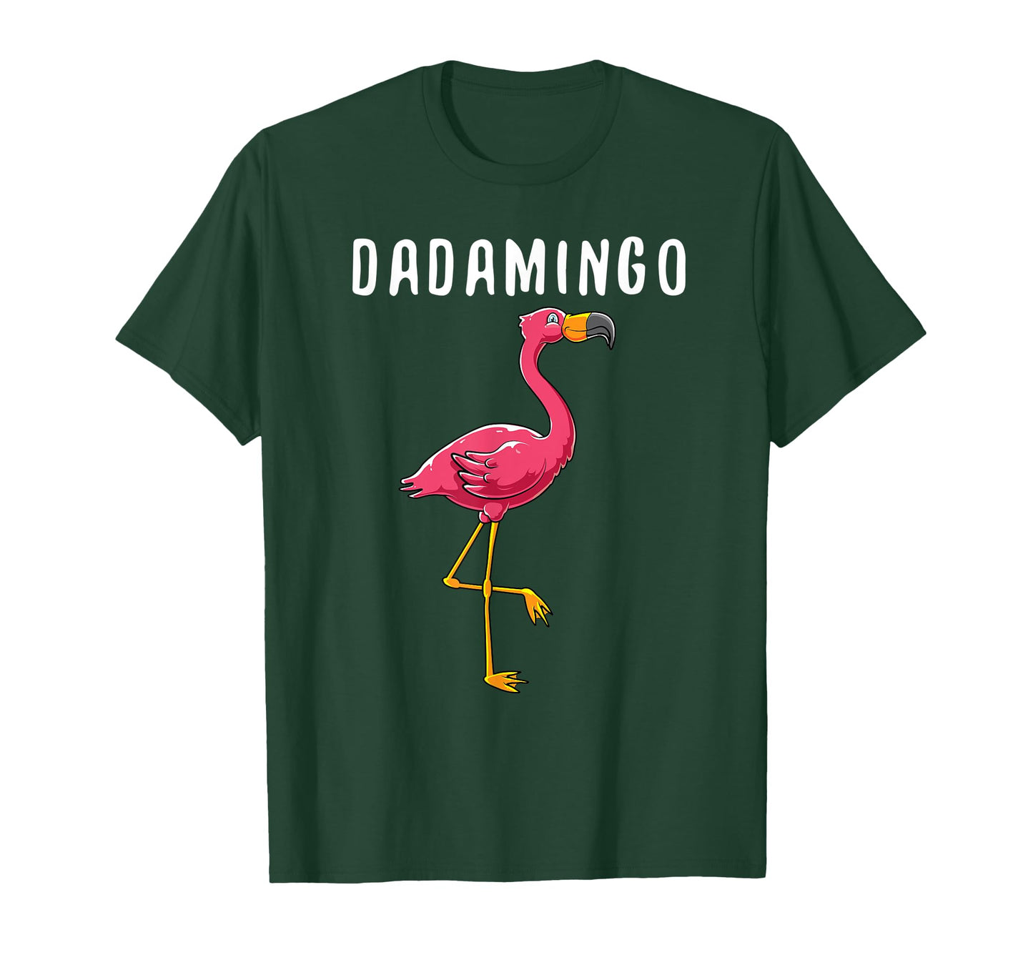 Flamingo bird funny theme for DADA T-Shirt