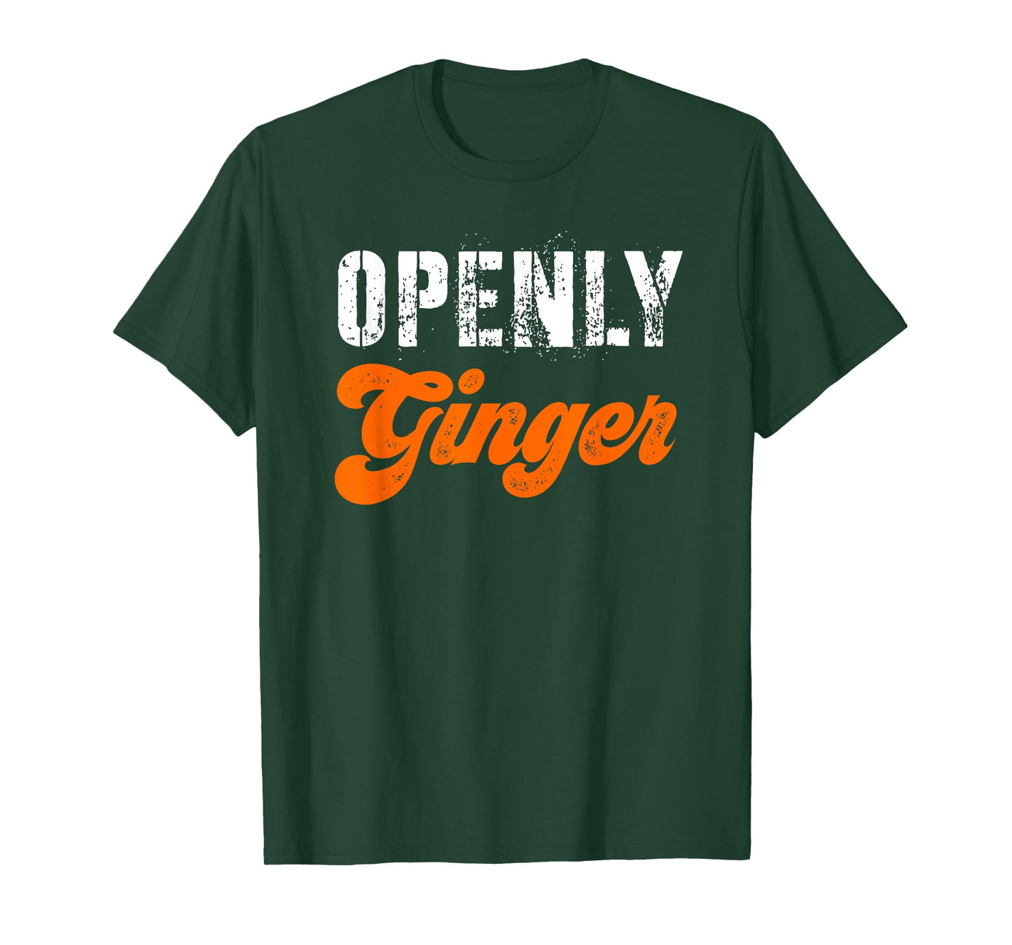 Ginger Women Funny Redhead Red Hair Proud Openly Ginger Men T-Shirt