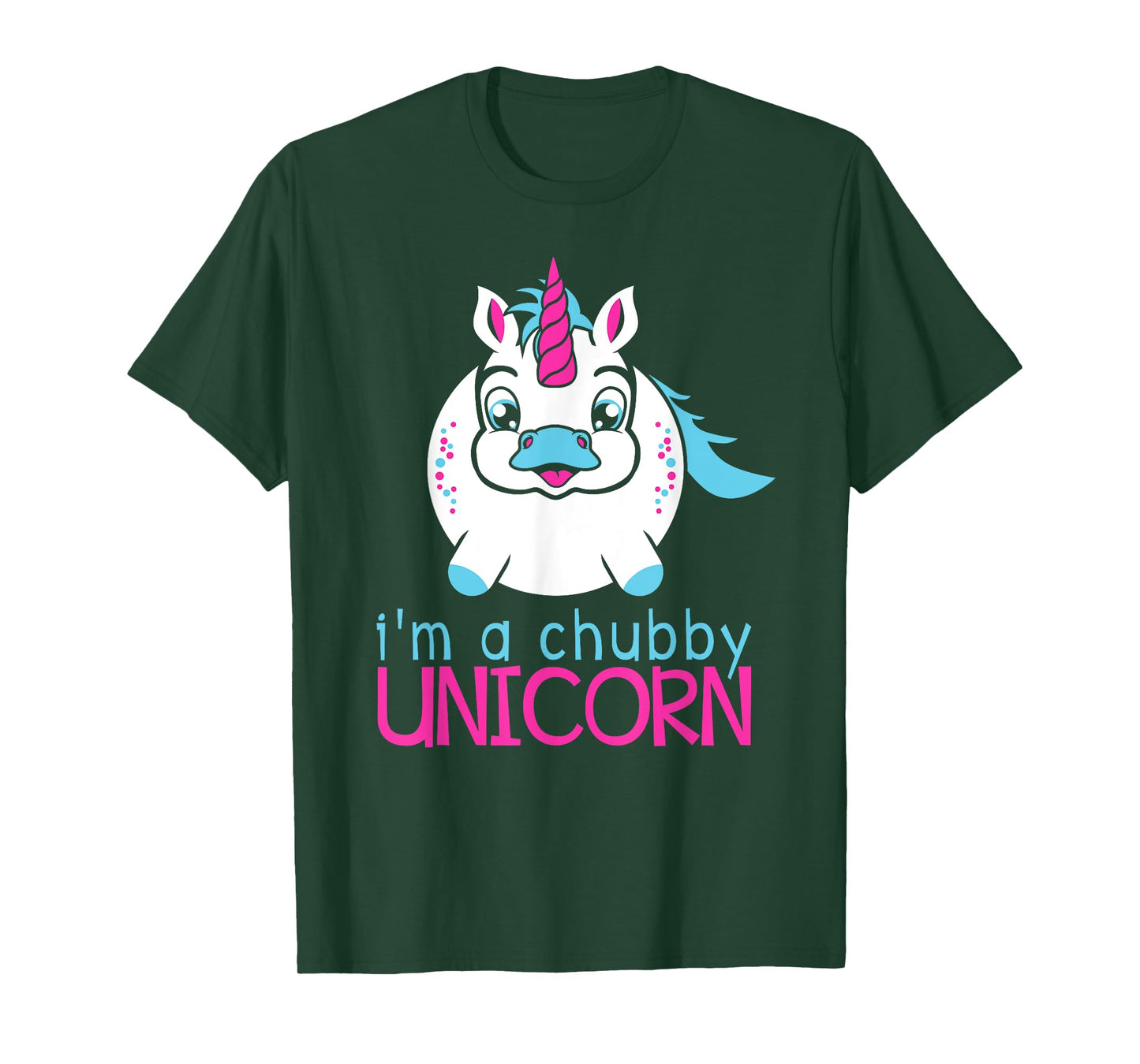 I'm A Chubby Unicorn Funny Shirt T-Shirt