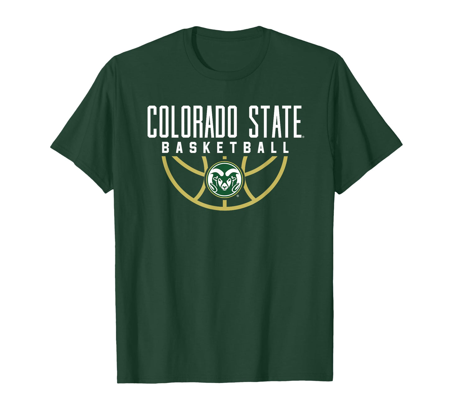 Colorado State University Rams Basketball Arch T-Shirt