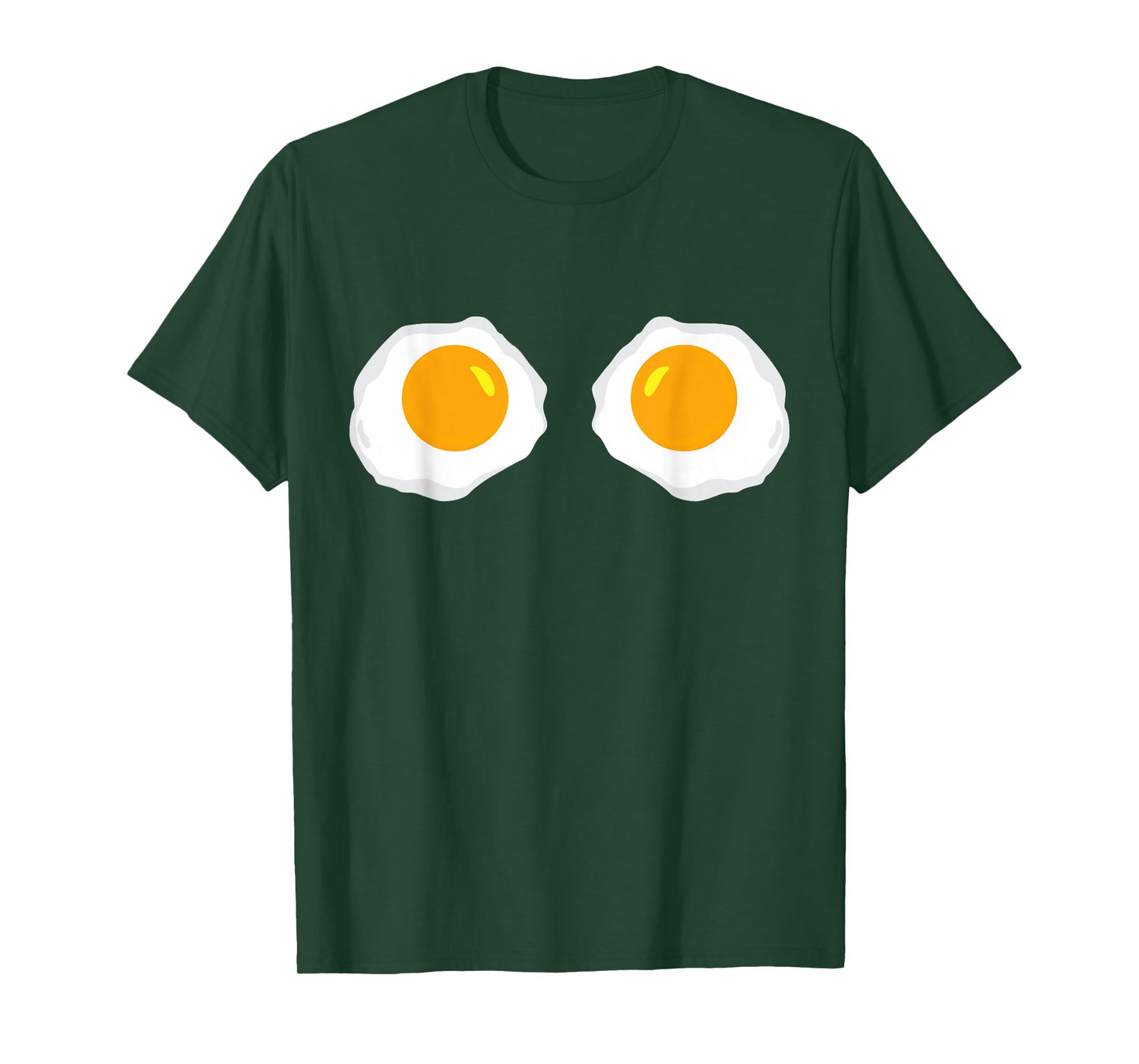 Fried Eggs Funny Bikini Costume Sunny Side Up Egg Brassiere T-Shirt
