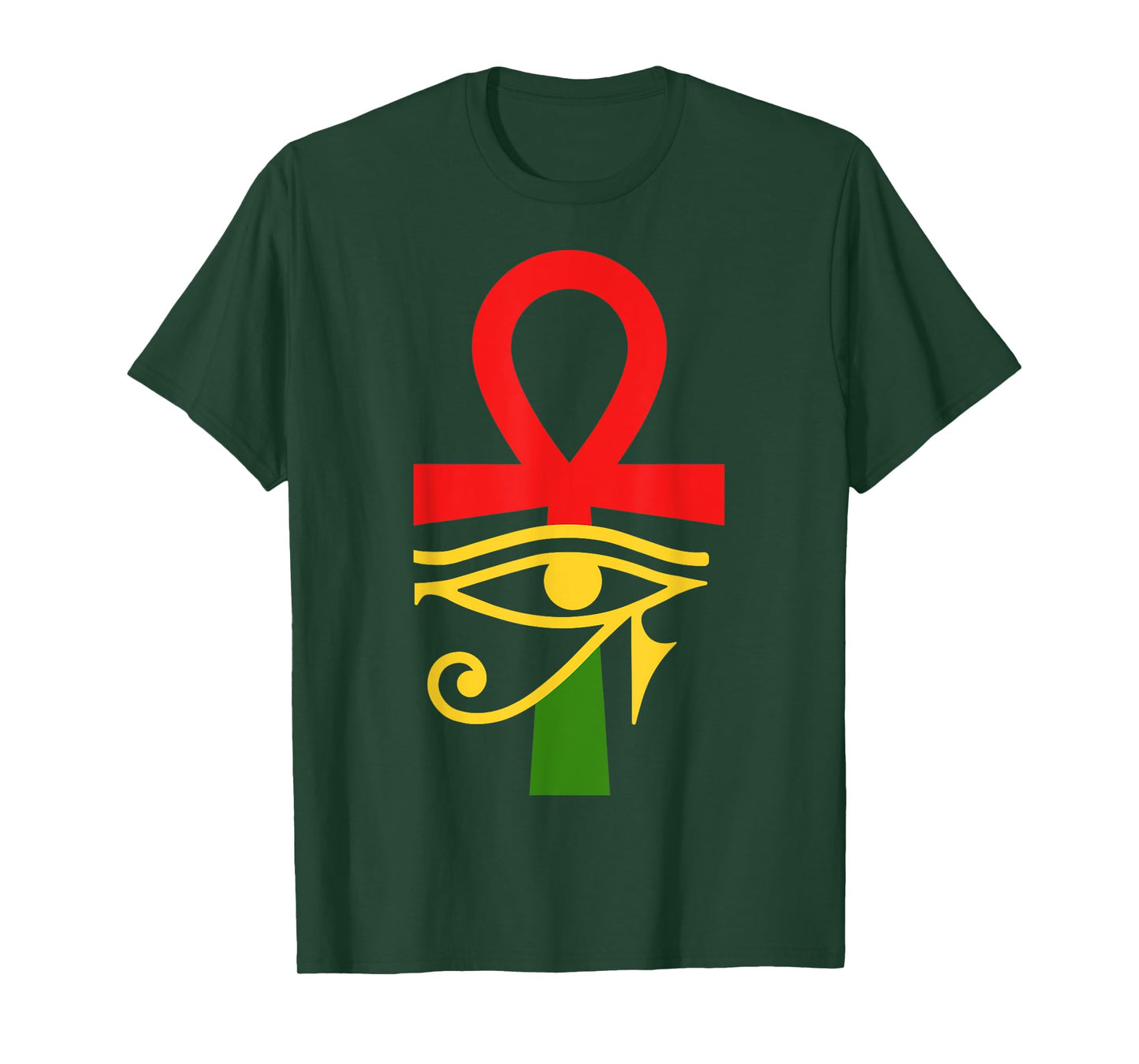 Ancient Egypt Egyptian Ankh Eye Of Horus Kemetic T-Shirt