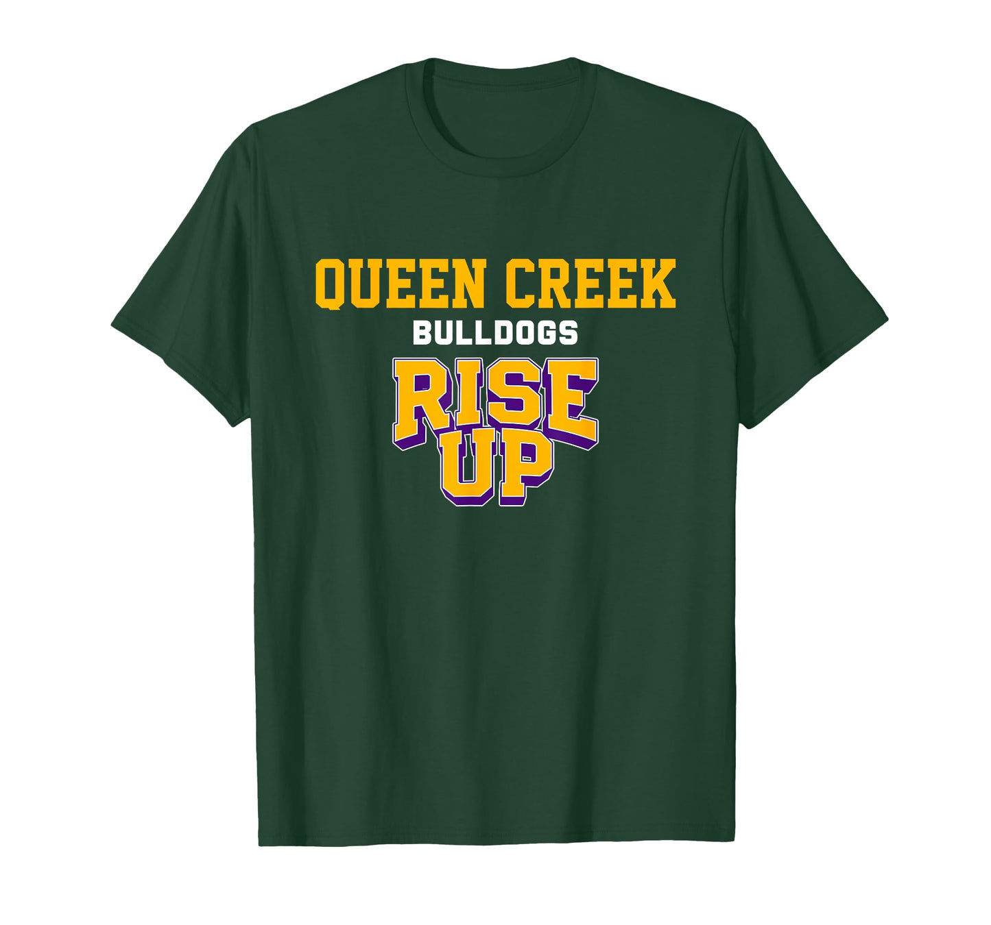 Queen Creek Bulldogs Rise Up HS T-Shirt