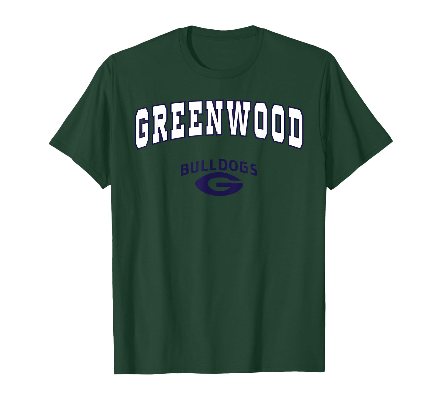 Greenwood High School Bulldogs T-Shirt C2 T-Shirt