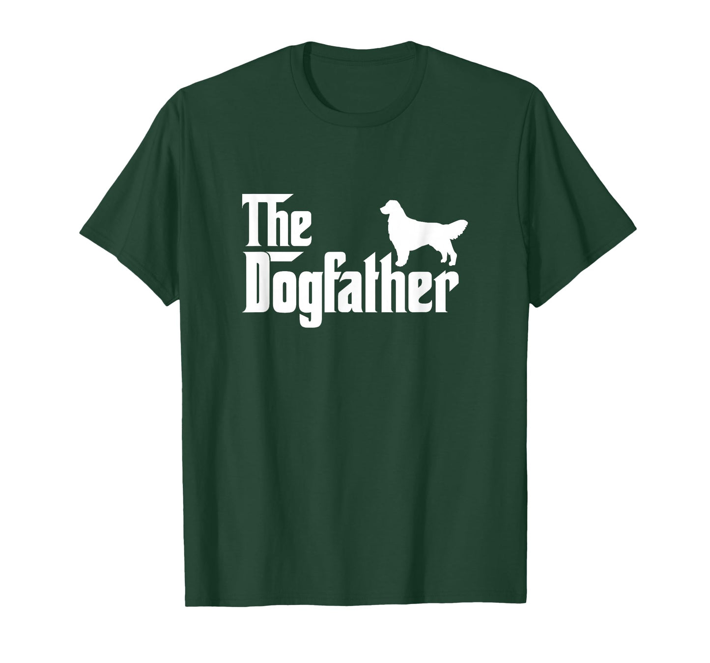 Labrador Golden Retriever - The DogFather Father's Day T-Shirt