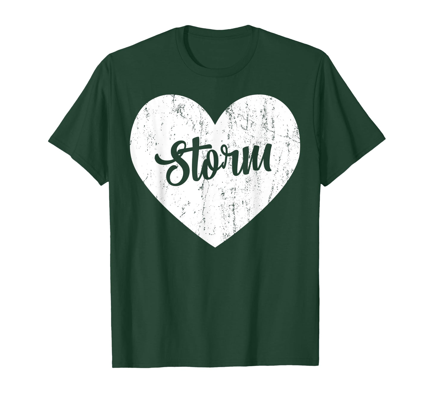Storm School Sports Fan Team Spirit Mascot Heart Gift T-Shirt