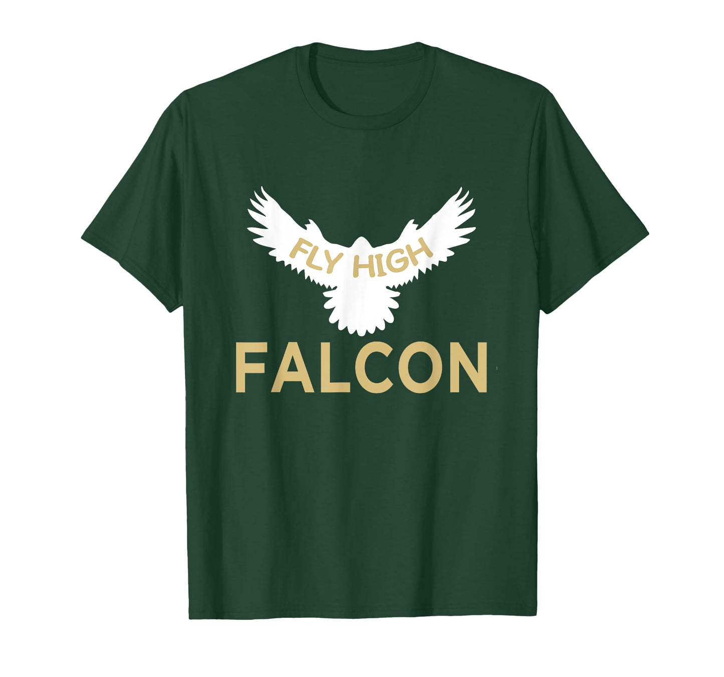 Fly High Falcon - Whisperer Falconer Bird of Prey Falconry T-Shirt