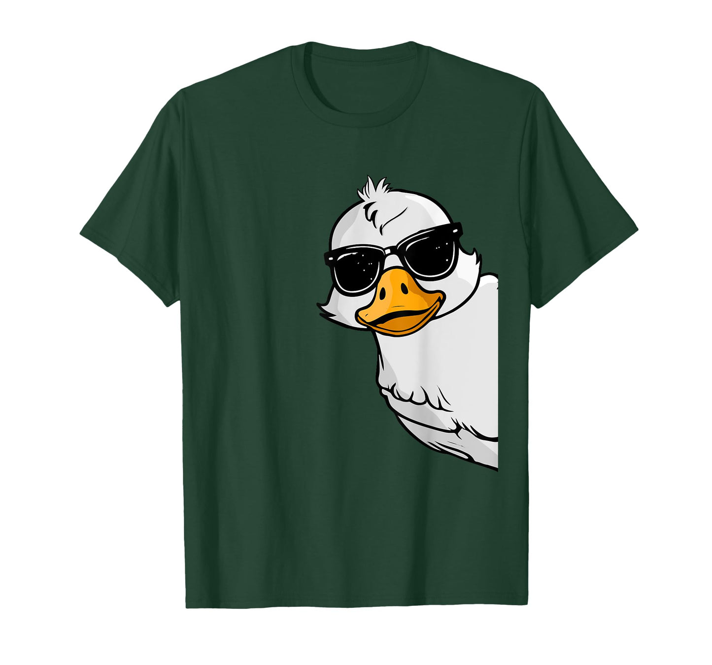 Cool Duck With Sunglasses Ducks Lover Peking Duck T-Shirt