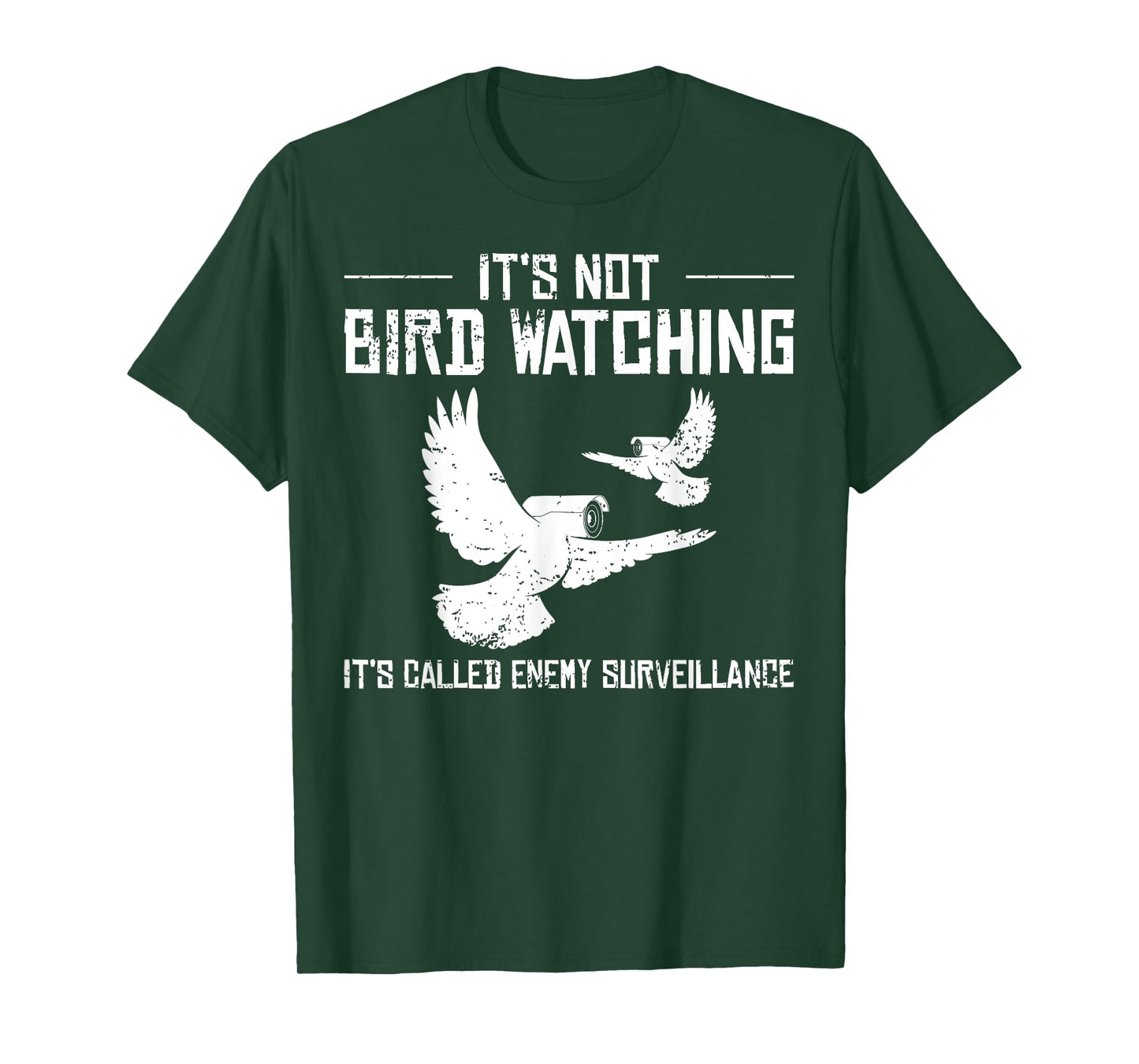 Bird Watching Government Conspiracy Birds Aren’t Real T-Shirt
