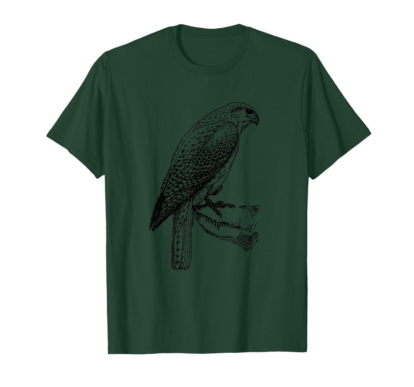 Falcon Gyrfalcon Bird Graphic Birding Ornithologist T-Shirt