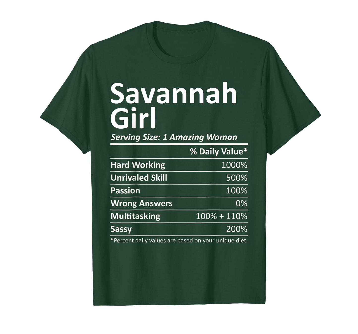 SAVANNAH GIRL GA GEORGIA Funny City Home Roots USA Gift T-Shirt