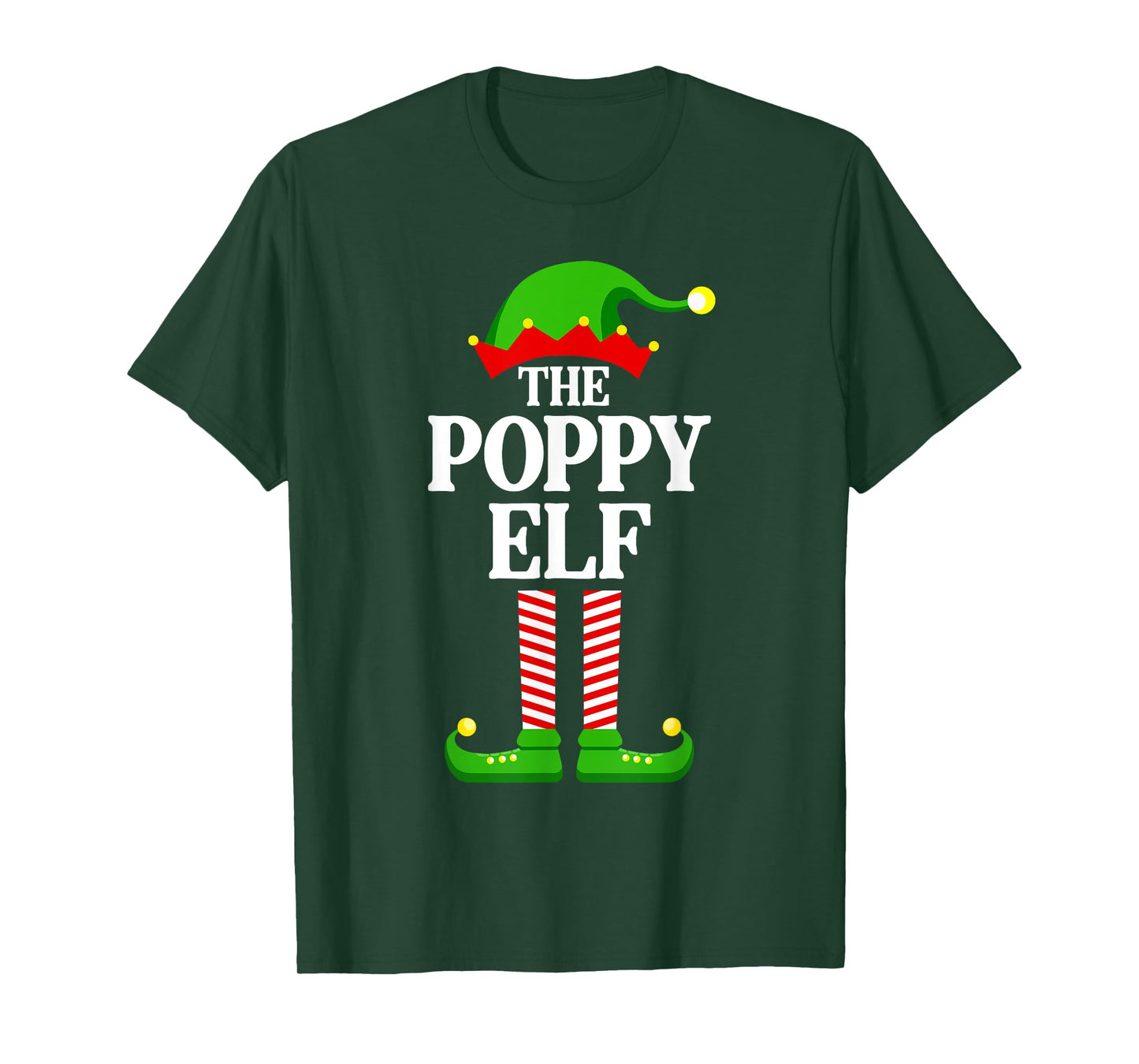 Poppy Elf Family Matching Group Funny Christmas T-Shirt