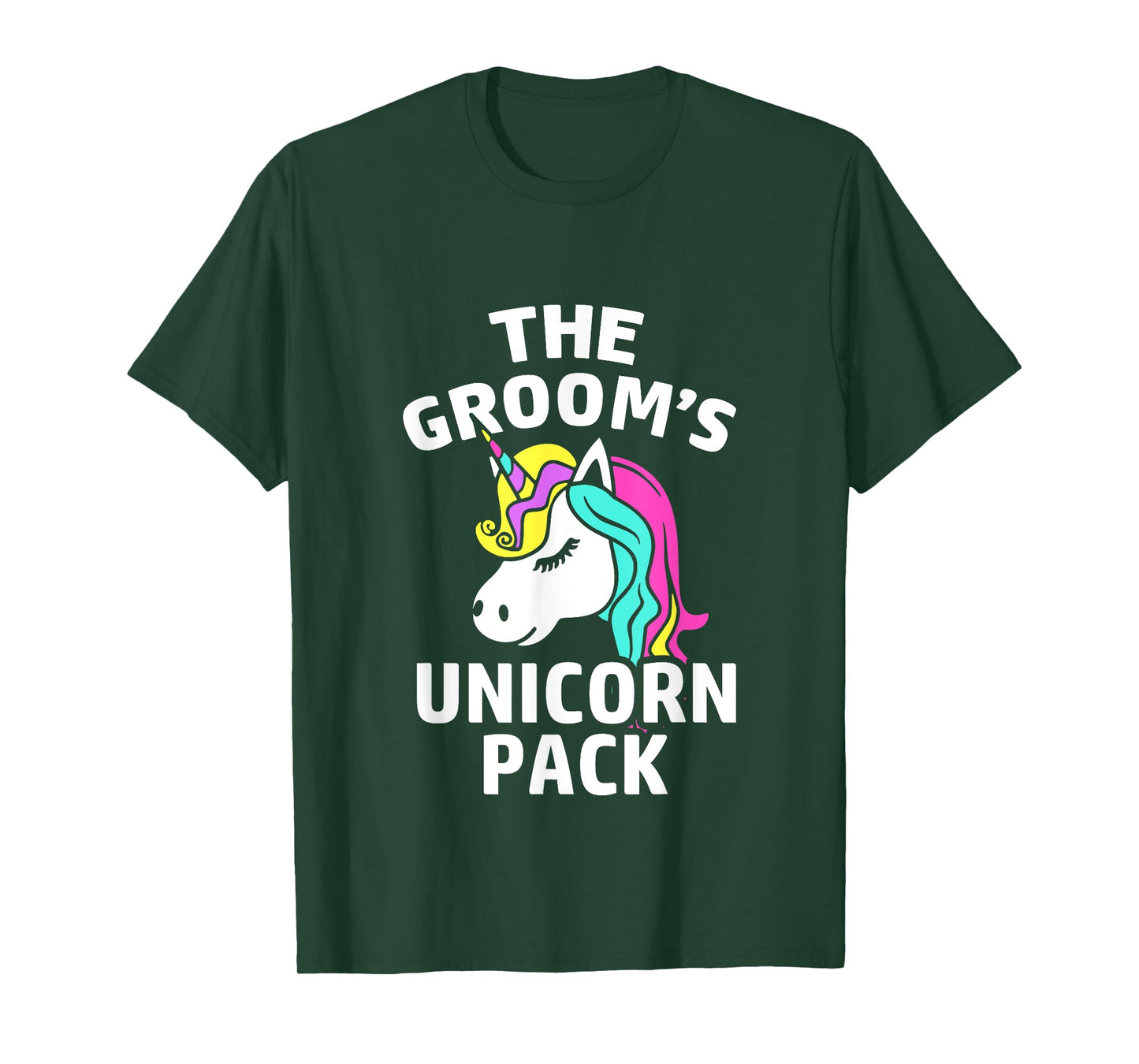 LGBT Pride Gay Bachelor Party Unicorn Pack Engagement T-Shirt