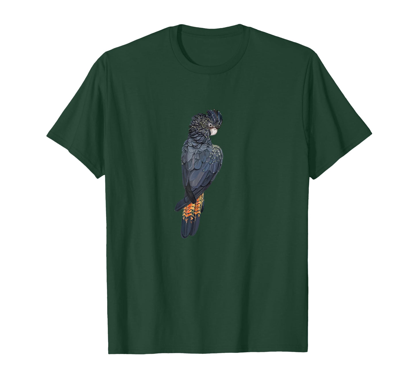 Red-tailed Black Cockatoo Bird T-Shirt T-Shirt