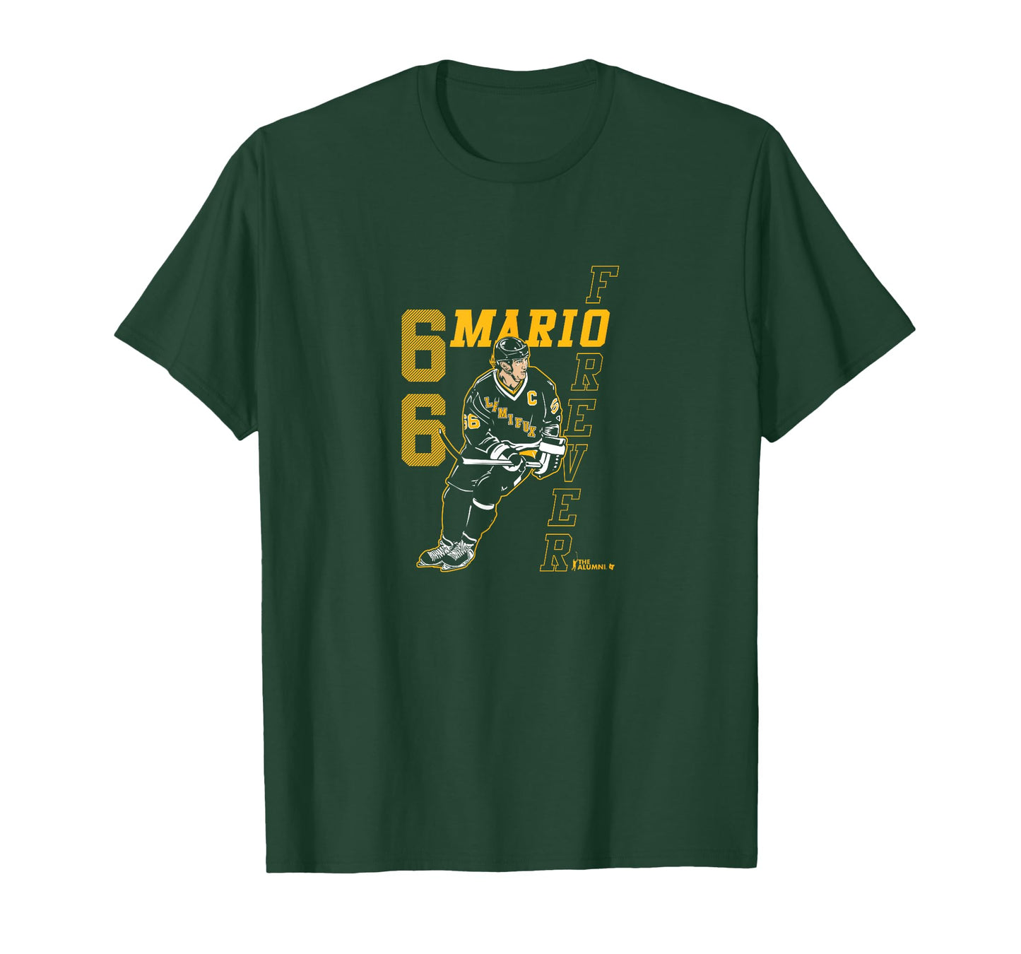 Mario Lemieux - Mario 66 - Pittsburgh Hockey T-Shirt