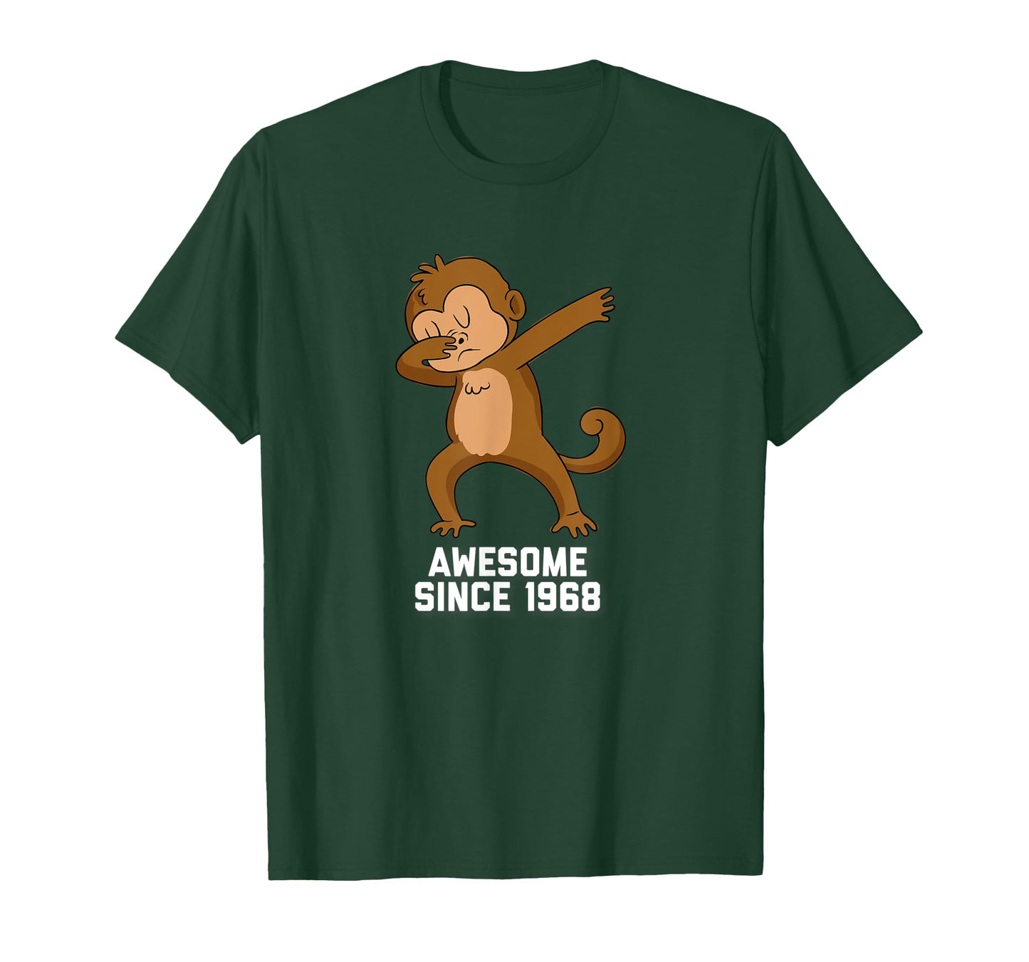 Awesome since 1968 Monkey Dabbing T-Shirt T-Shirt