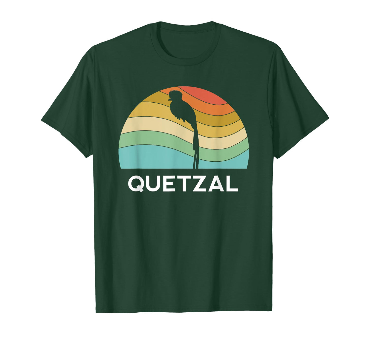 Quetzal Guatemala Retro Chapin Vintage Maya Antigua Atitlan T-Shirt