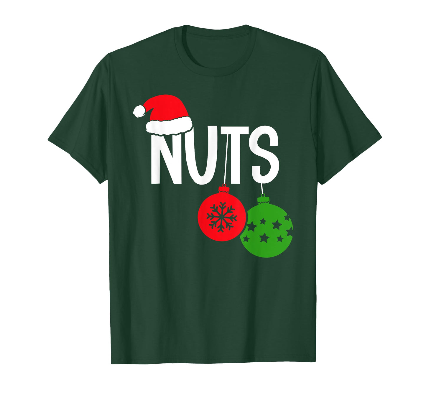 Chest Nuts Funny Christmas Chestnuts Couple Matching Outfit T-Shirt