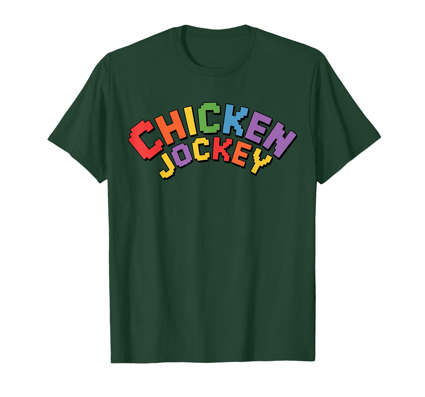 Jock Chicken Shirt Funny Meme Chicken Jockey T-Shirt