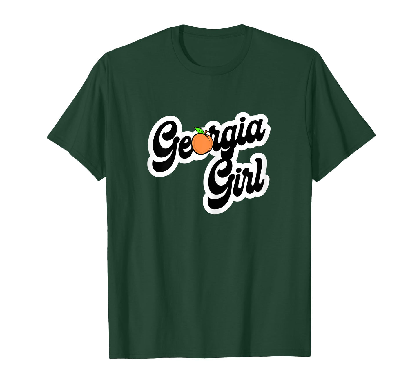 Womens Georgia Girl product vintage Peach T-Shirt
