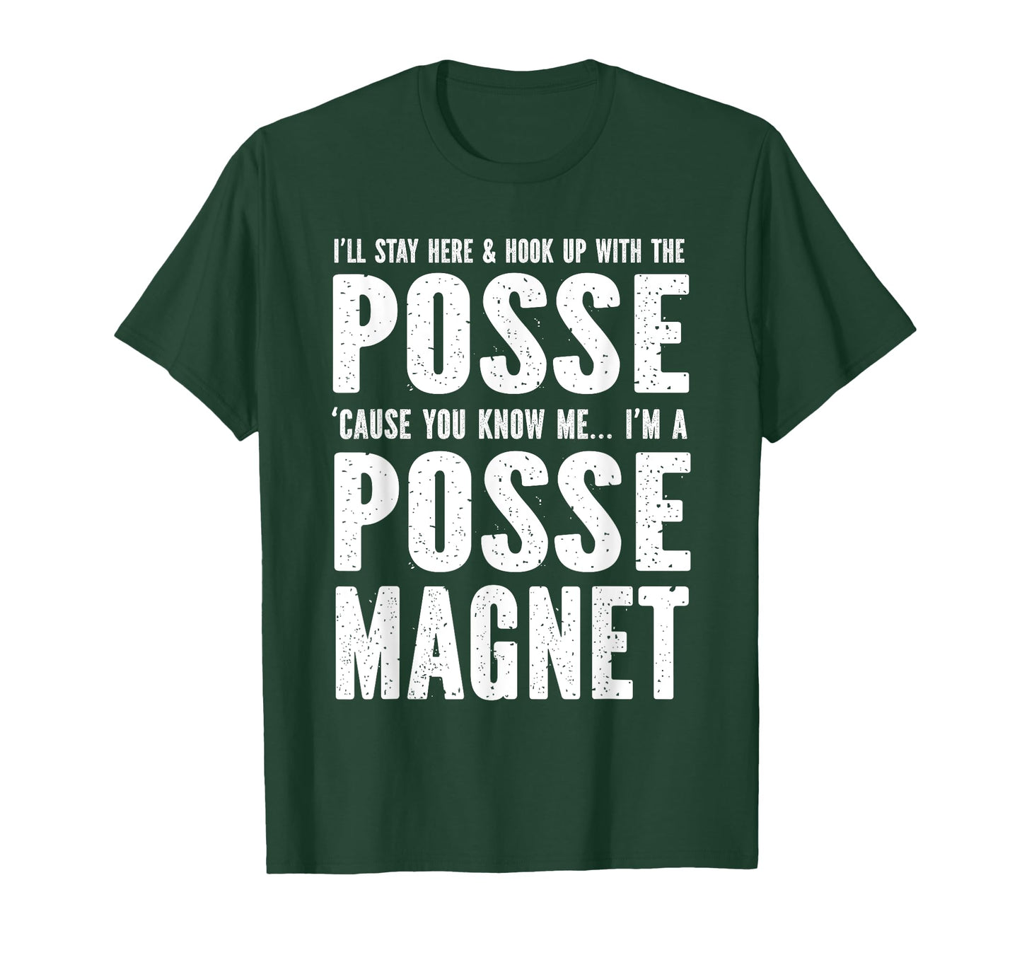 Posse Magnet Full Funny SPN T-Shirt