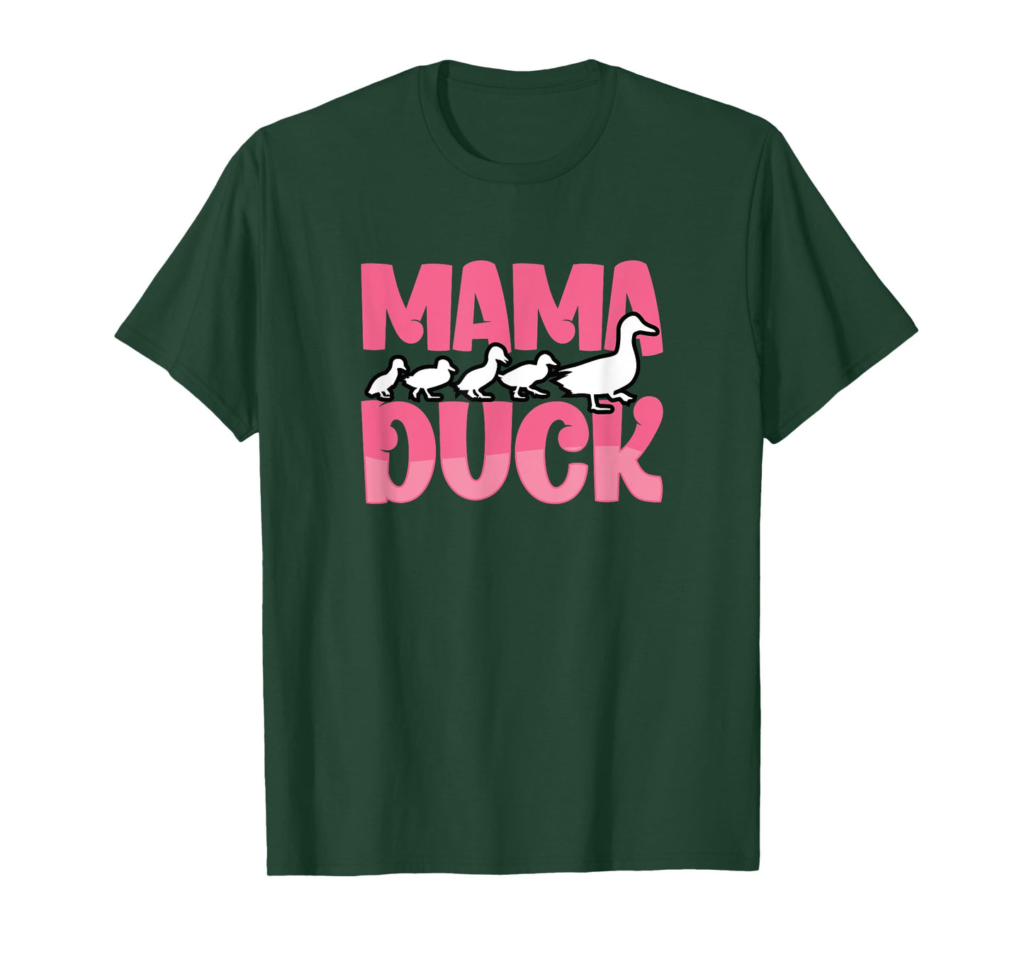 Proud Mama Duck Duckling Animals Cute Duck Bird Lover Mother T-Shirt