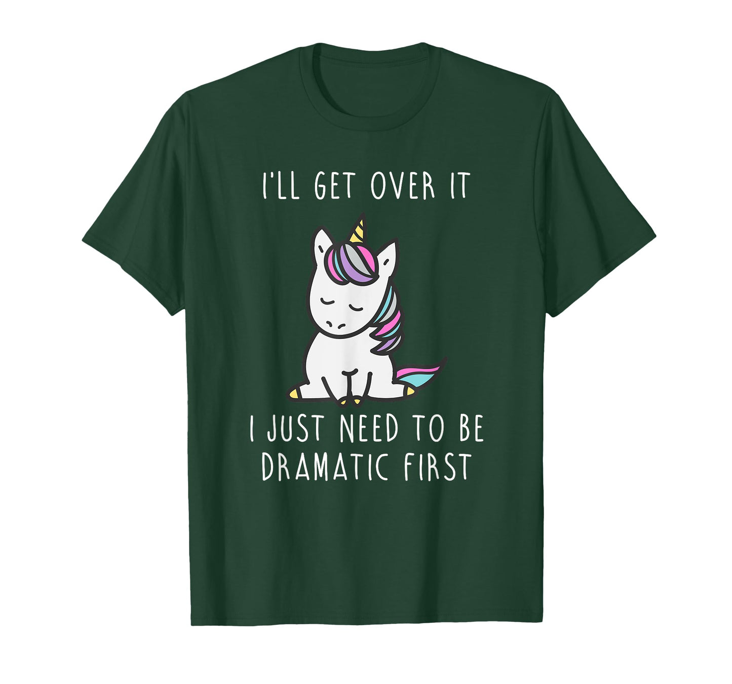 Just Need To Be Dramatic Shirts For Kids Unicorn Shirt T-Shirt