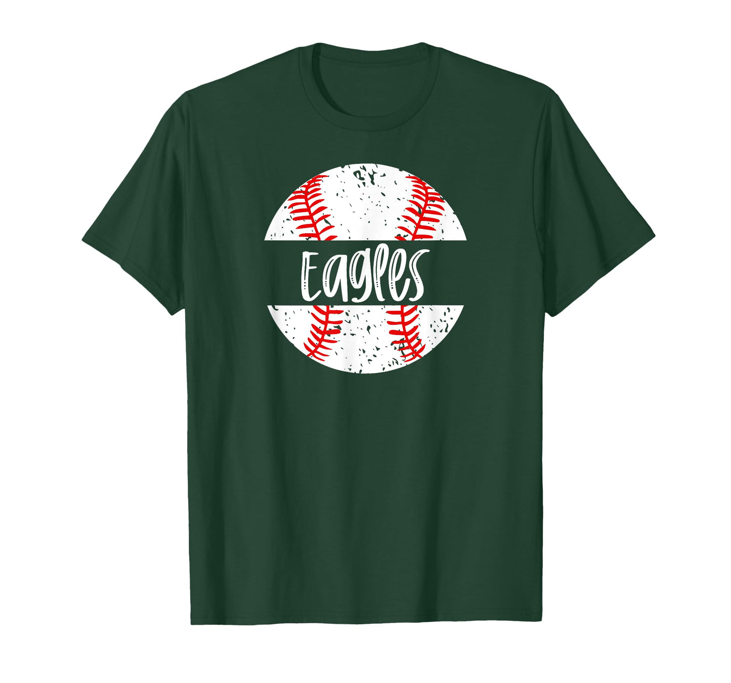 Eagles Baseball Team Mascot School Spirit Game Day T-Shirt