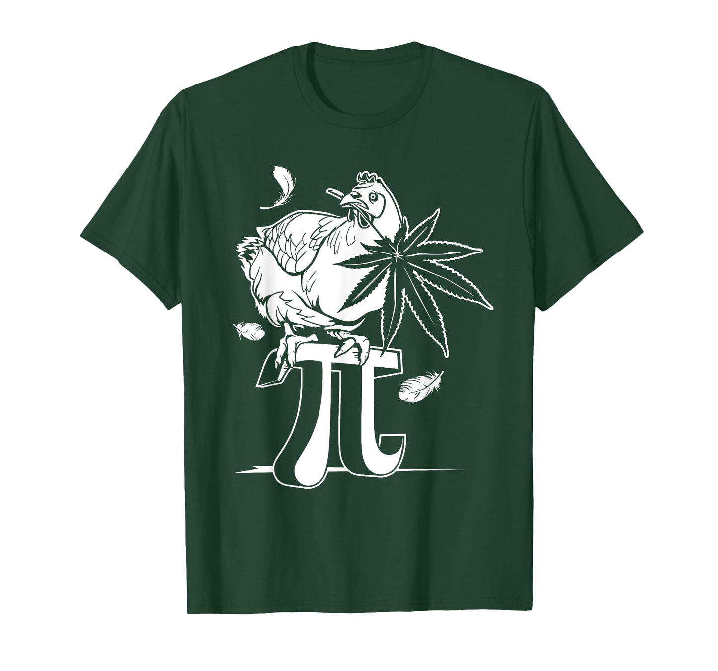 Funny Chicken Pot Pie Pi Lovers Day Humorous Adult Joke T-Shirt