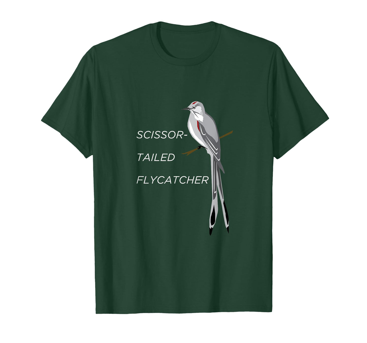 Scissor-tailed Flycatcher Shirt Kingbird Long Tail Bird T-Shirt