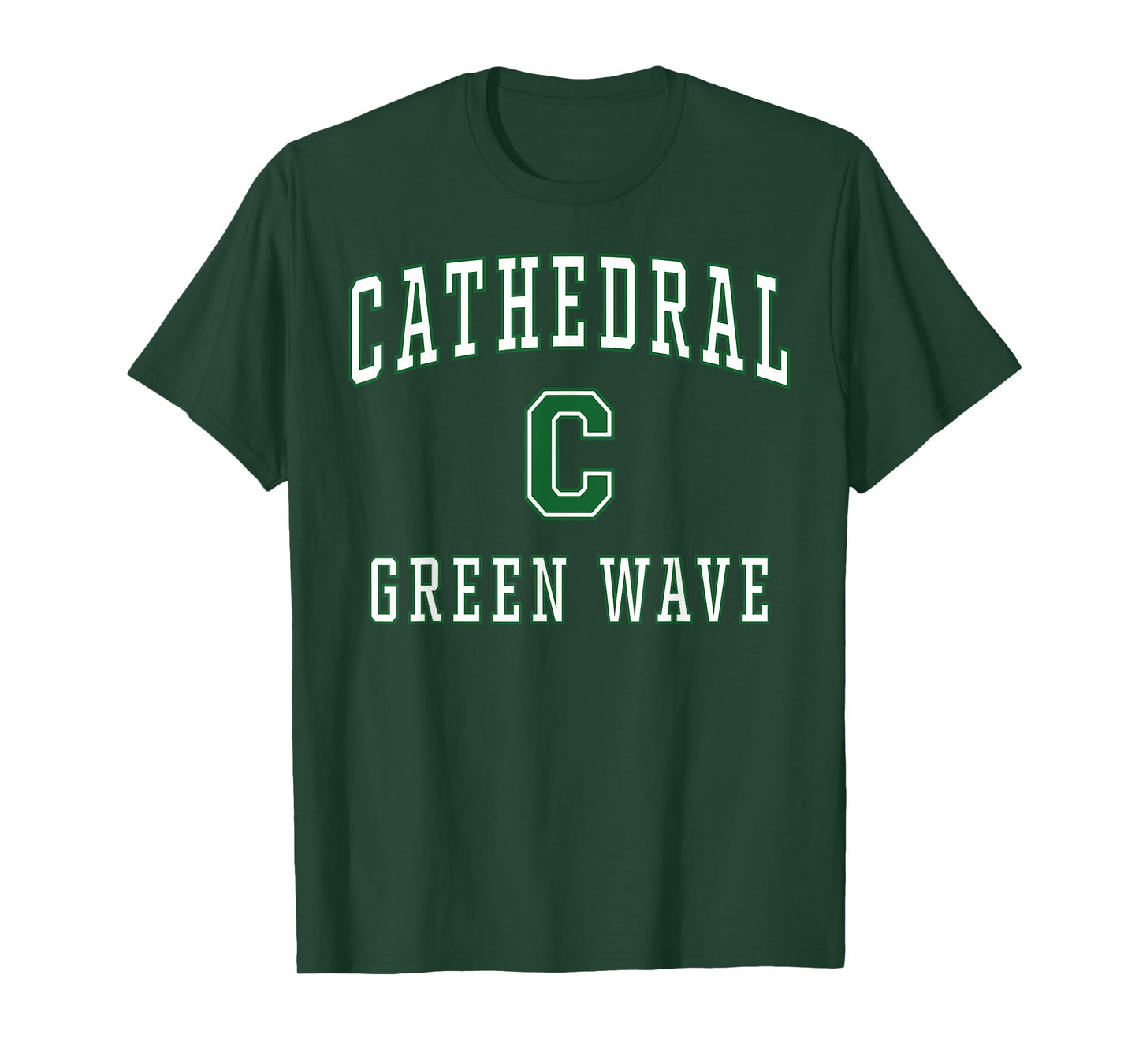 Cathedral High School Green Wave T-Shirt