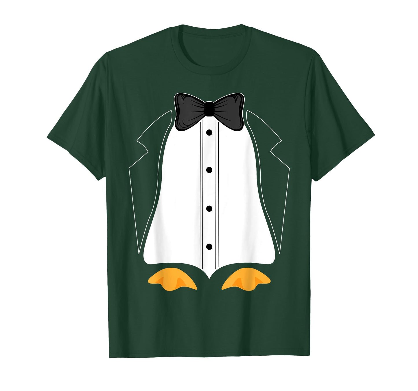 The Cute Club Penguin Tuxedo T Shirt Halloween Costume T-Shirt