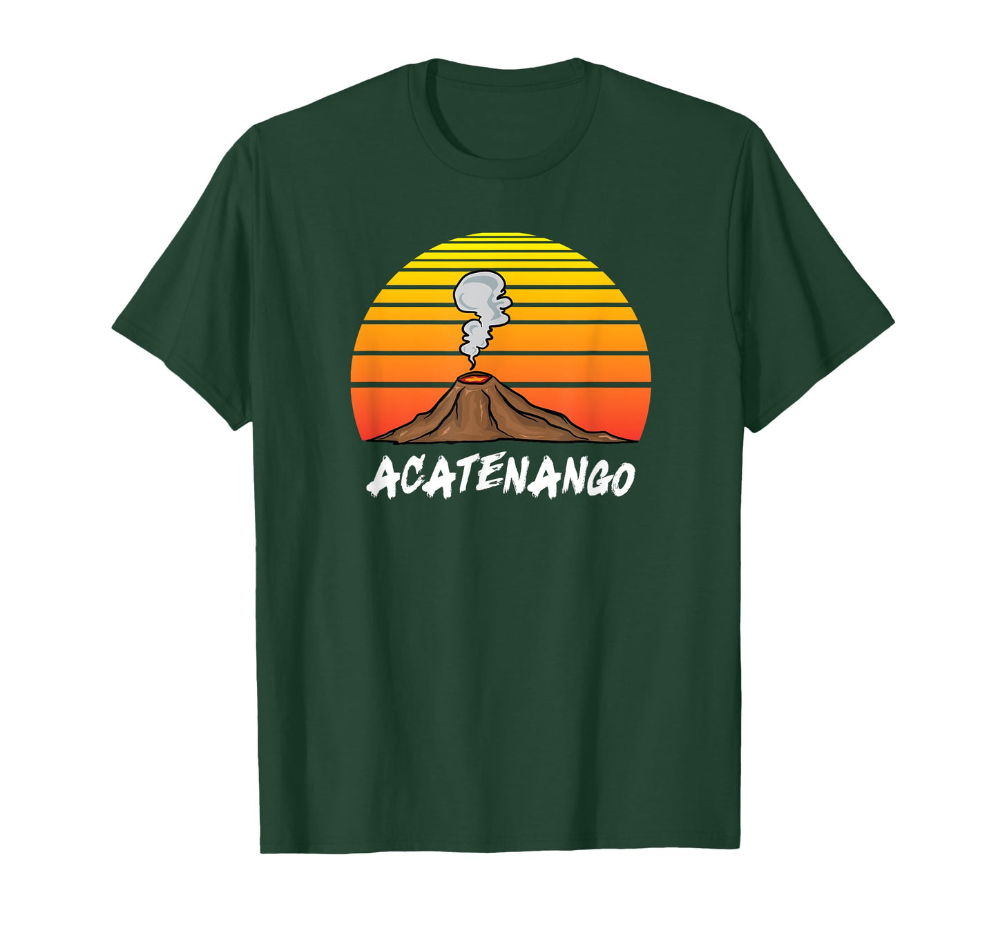 Guatemalan Souvenir Chapin Gift Guatemala Acatenango Volcano T-Shirt