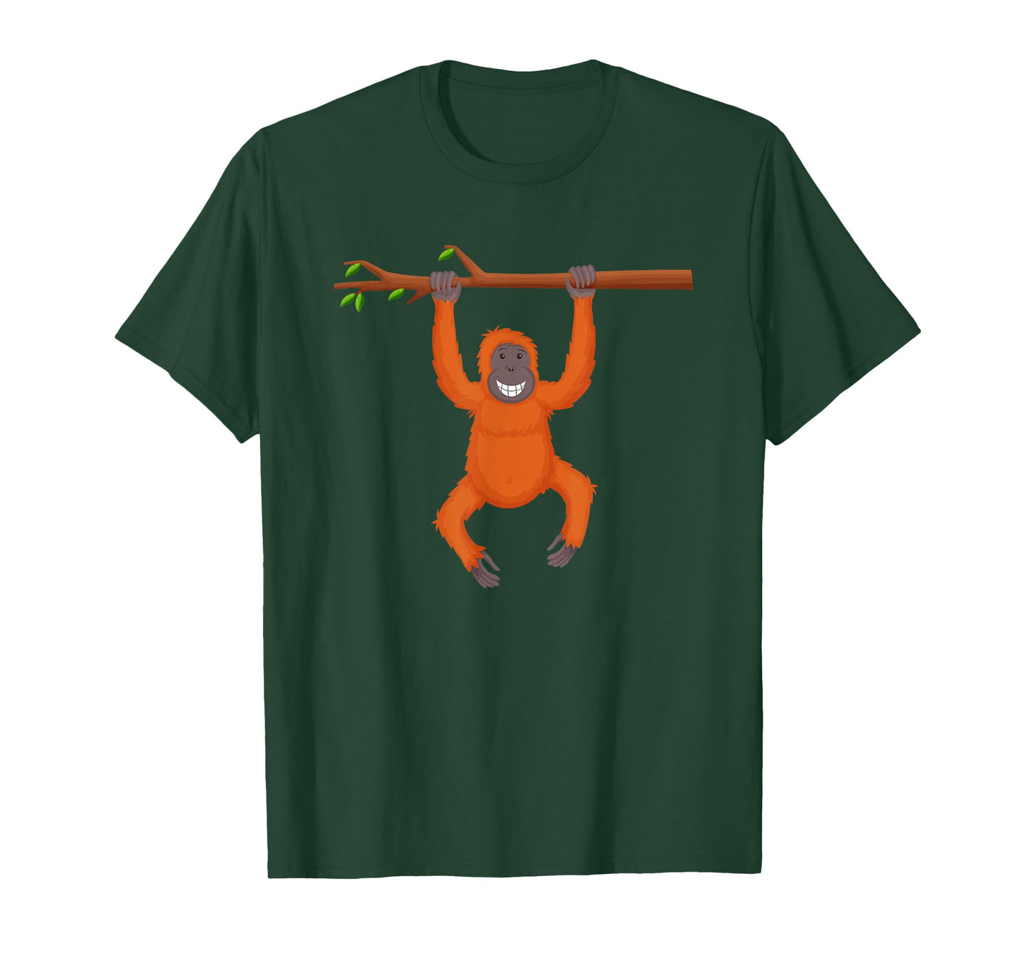 Cool Orangutan Art For Men Women Kids Orangutan Apes Lover T-Shirt