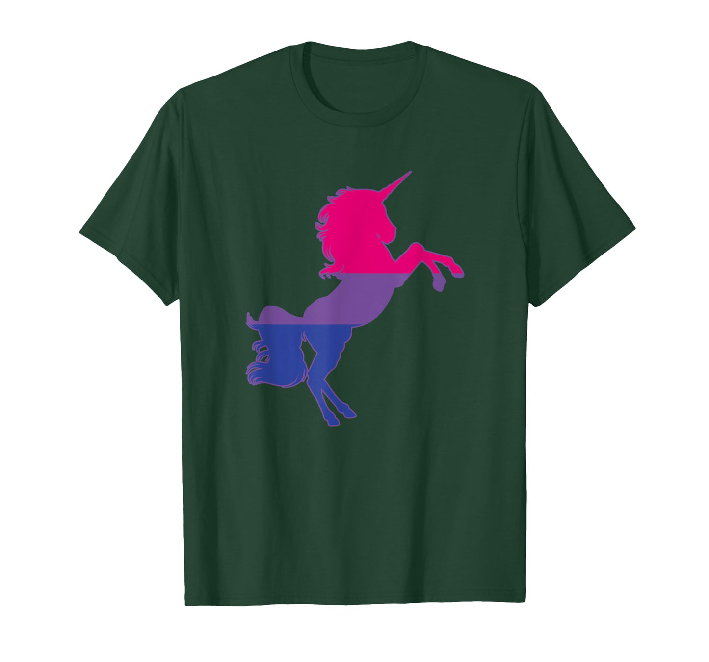 Bisexual Unicorn Pride Flag Shirt Gift Bi Women Men and Kids T-Shirt