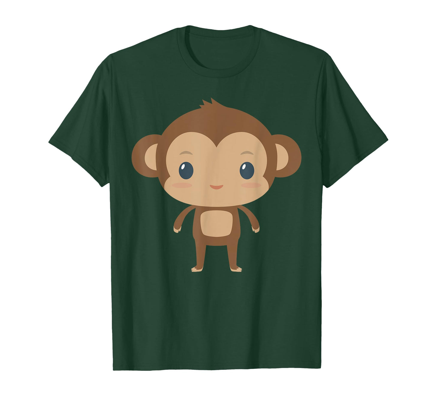 Kids I Love Monkey T-Shirt for Boys, Girls, Toddlers, School T-Shirt