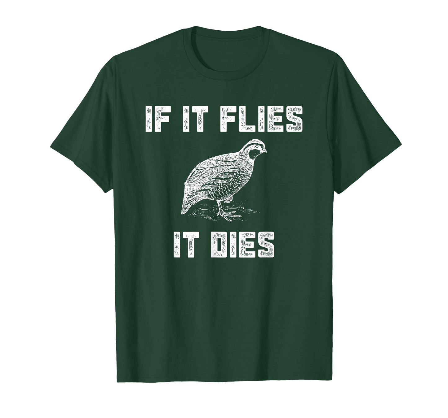 Funny Quail Hunting T-Shirt - Bobtail Hunter Gift Idea T-Shirt