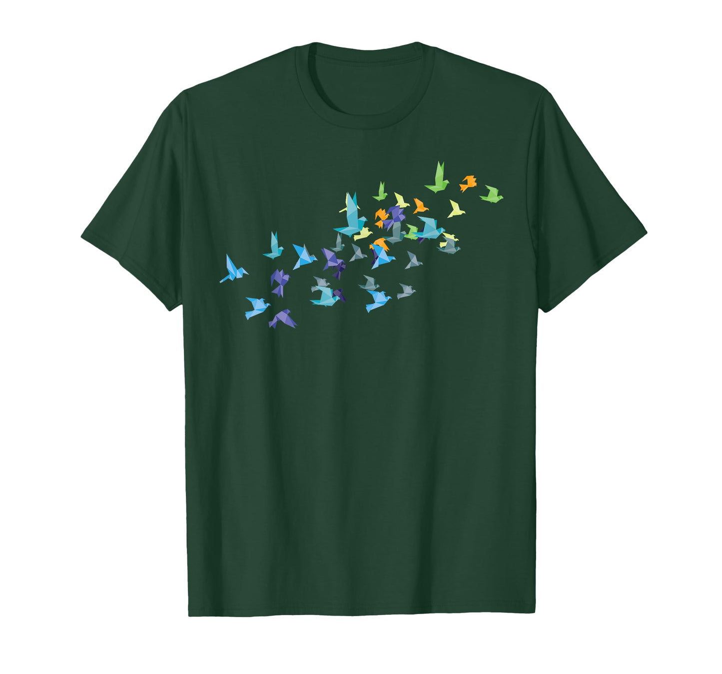 Origami Paper Cranes Japanese Culture Bird Lovers Gift T-Shirt