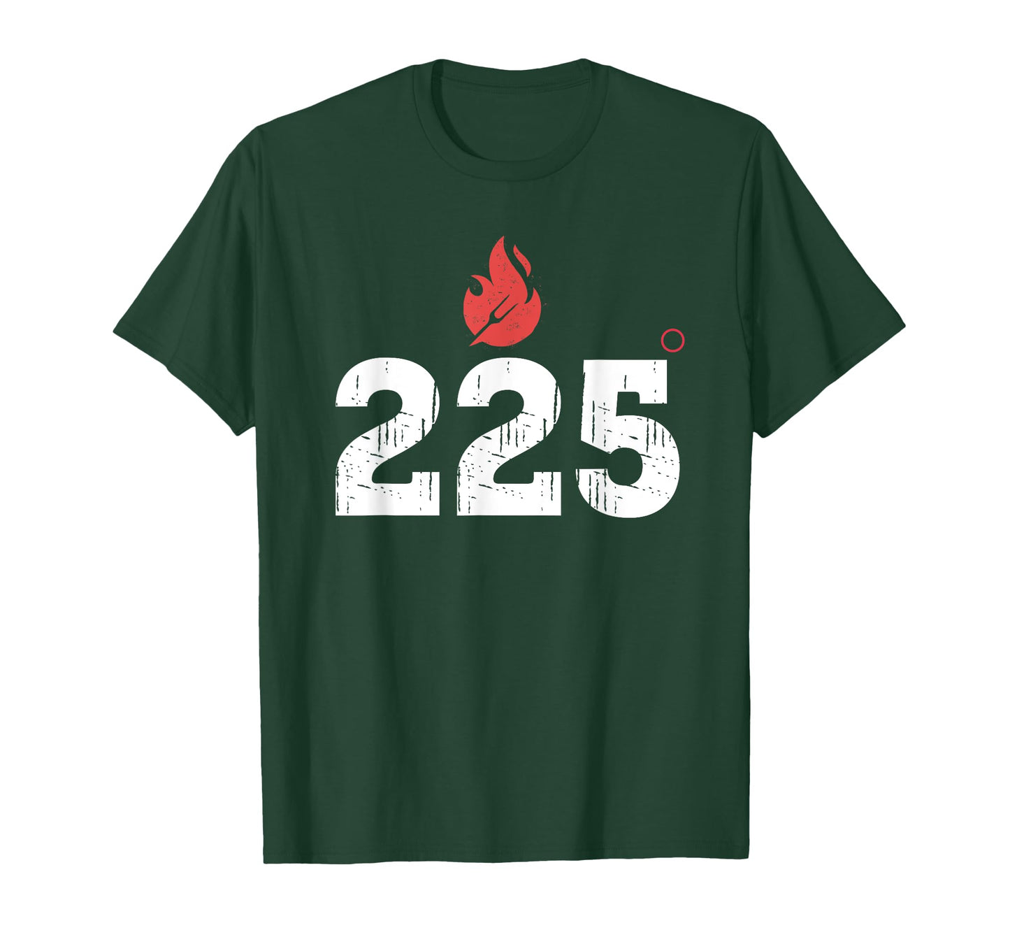 BBQ Barbeque Grilling 225 Degrees Smoking Meat Dad Father T-Shirt